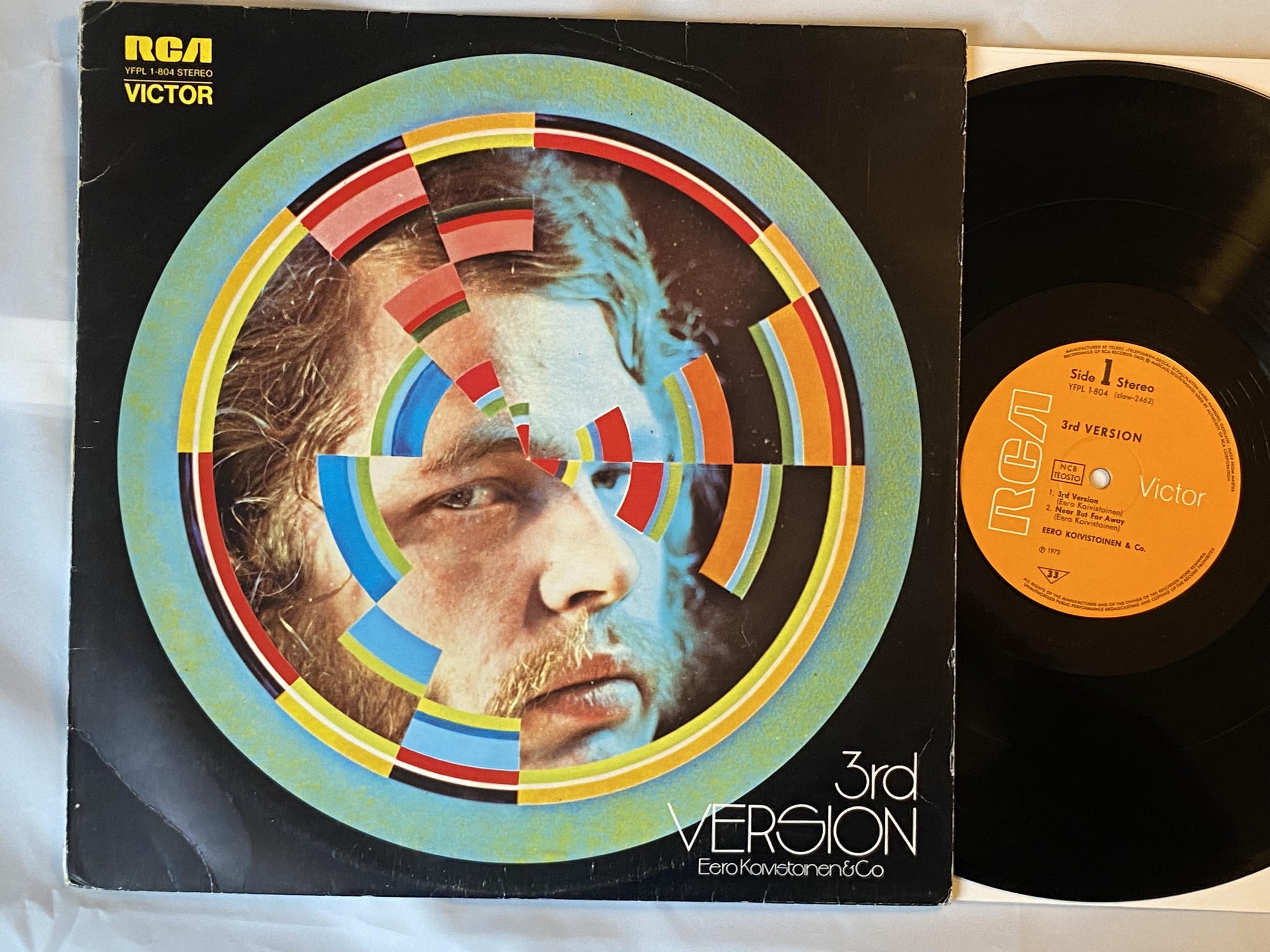 Omslagsbild för skivan EERO KOIVISTOINEN & CO 3rd version LP -73 Finland RCA YFLP 1-804 *** RARE ***