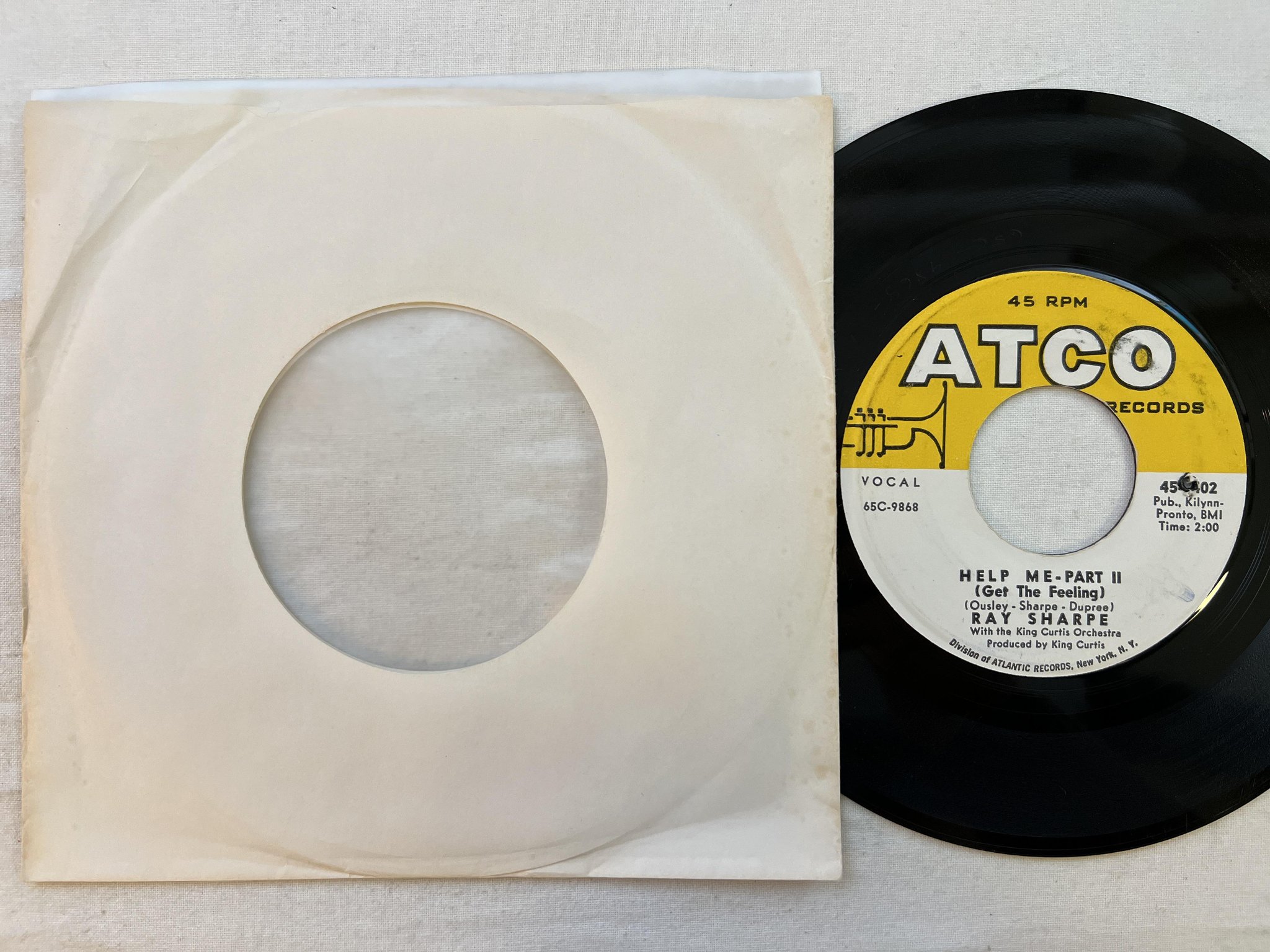 Omslagsbild för skivan SLIM GREEN My Woman Has Quit Me 7" -68 US GEE NOTE blues series 802