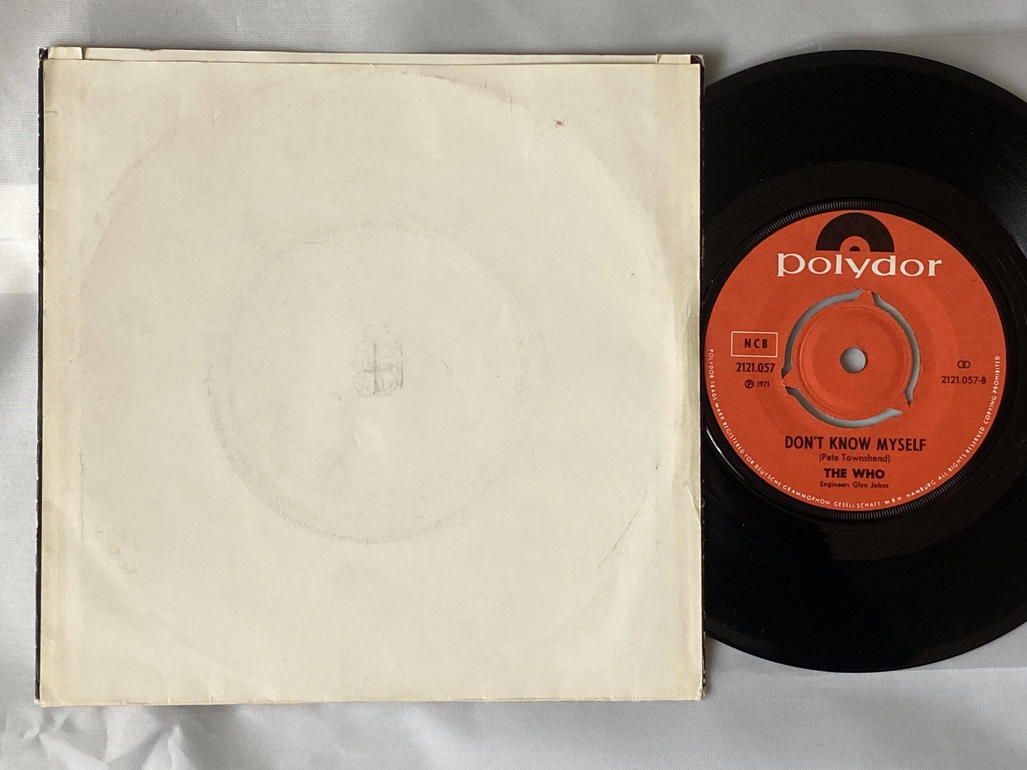 Omslagsbild för skivan THE WHO won't get fooled again LP -71 POLYDOR 2121 057