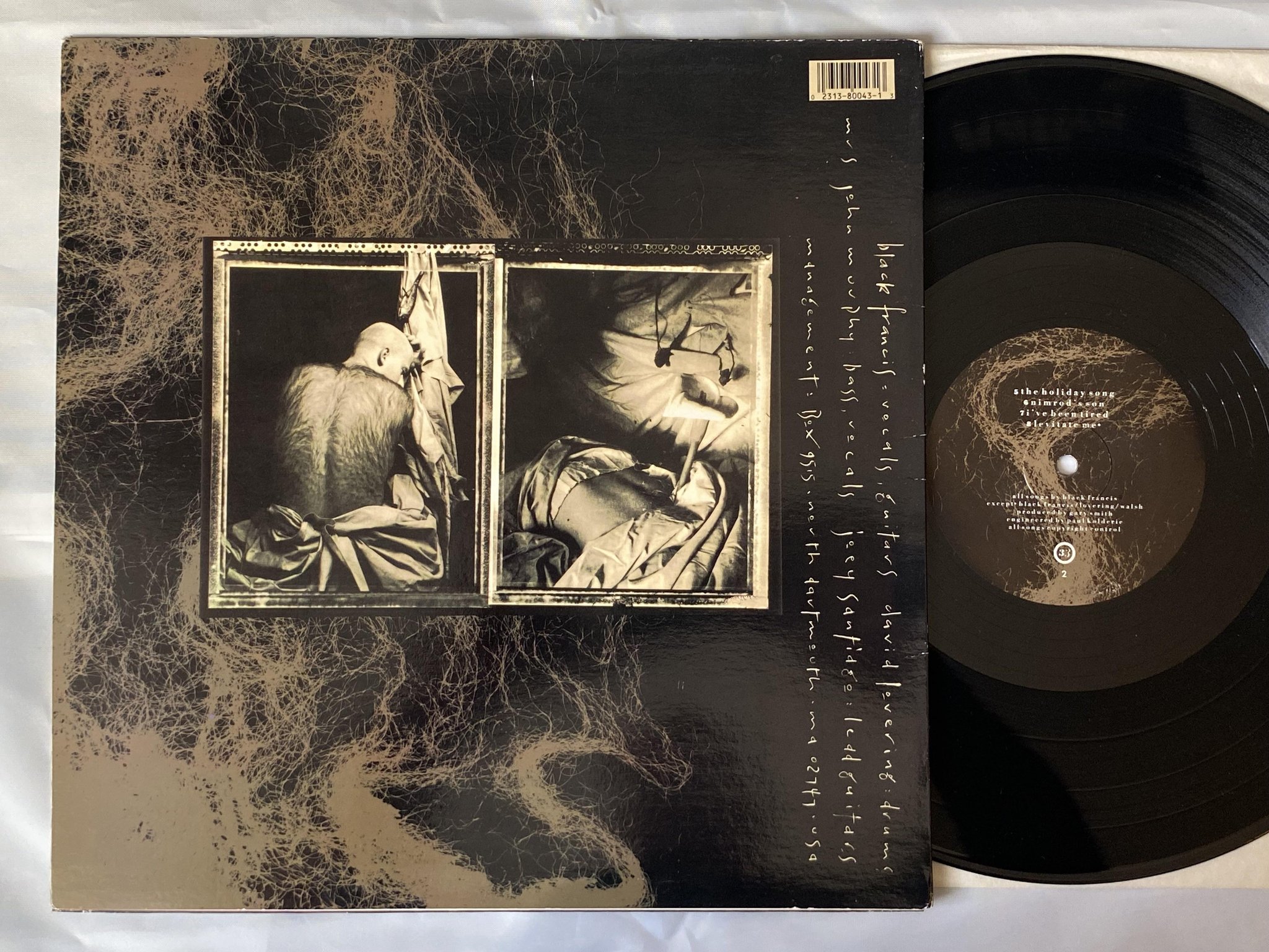 Omslagsbild för skivan PIXIES Come On Pilgrim LP -88 US 4AD ROUGH US 43