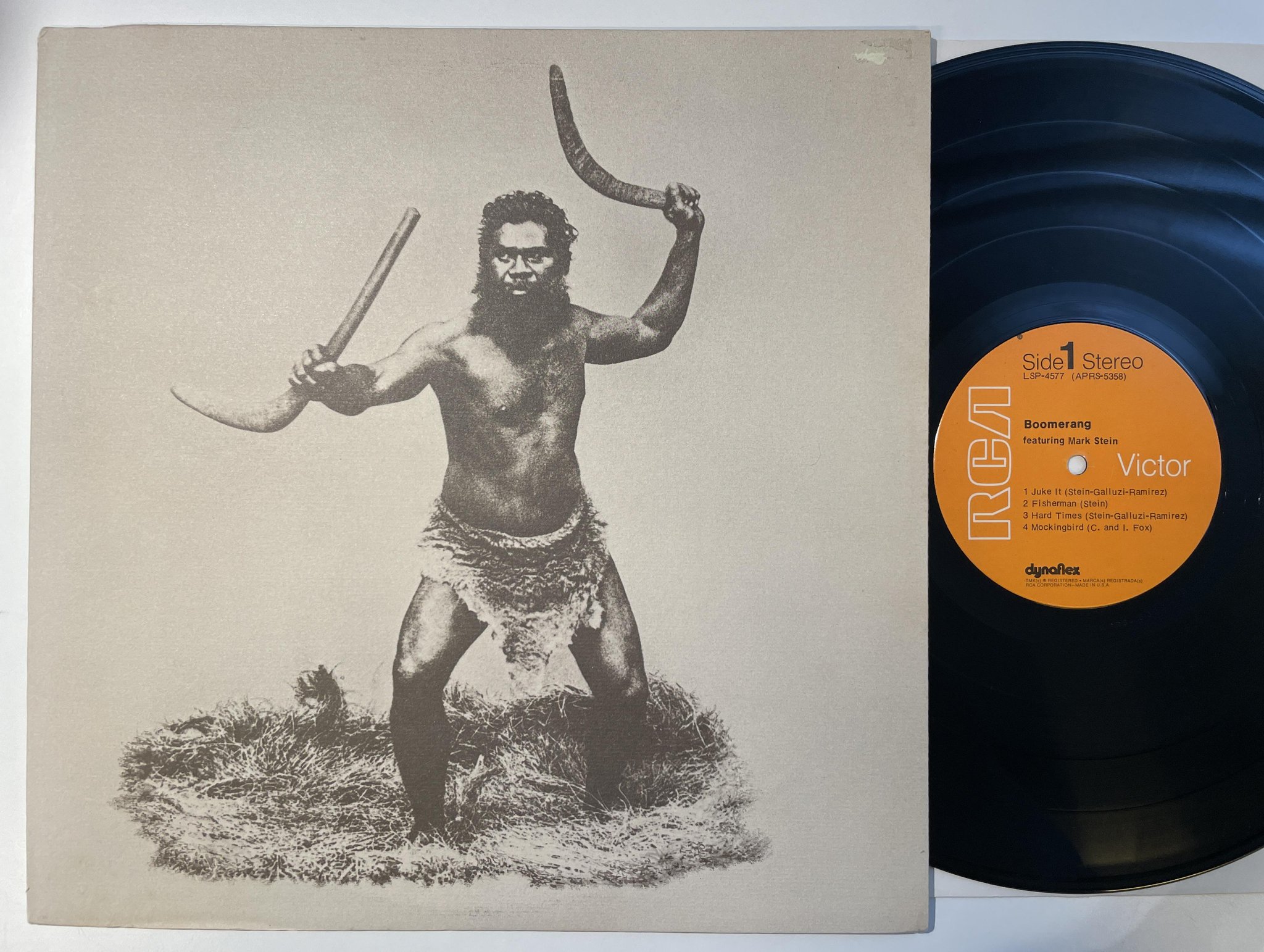 Omslagsbild för skivan BOOMERANG s/t LP -71 US RCA LSP-4577