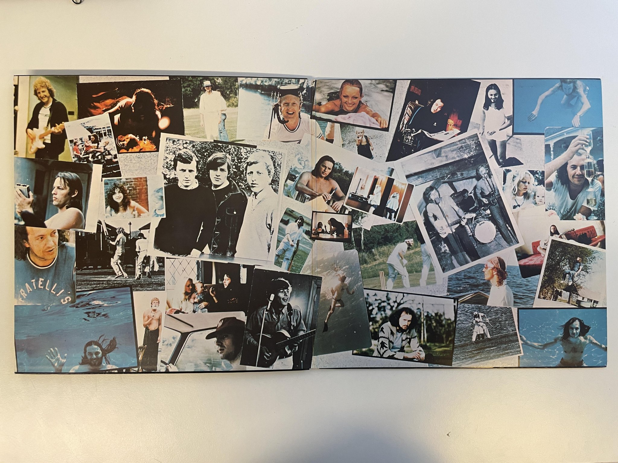 Omslagsbild för skivan DAVID GILMOUR s/t LP -78 ncb HARVEST 7C 064-60774