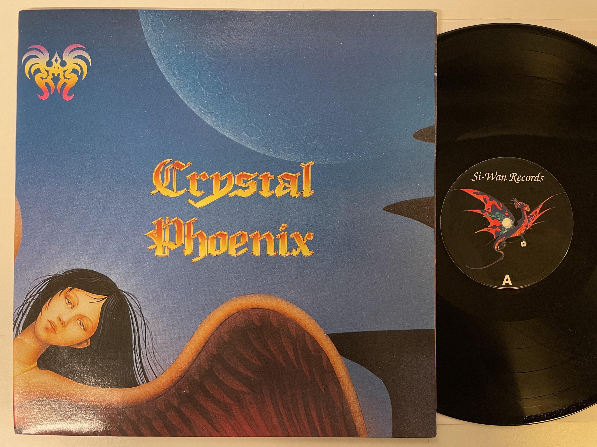 Omslagsbild för skivan CRYSTAL PHOENIX s/t LP -94 South Korea SI-WAN SRML 2015 ** poster-cover **