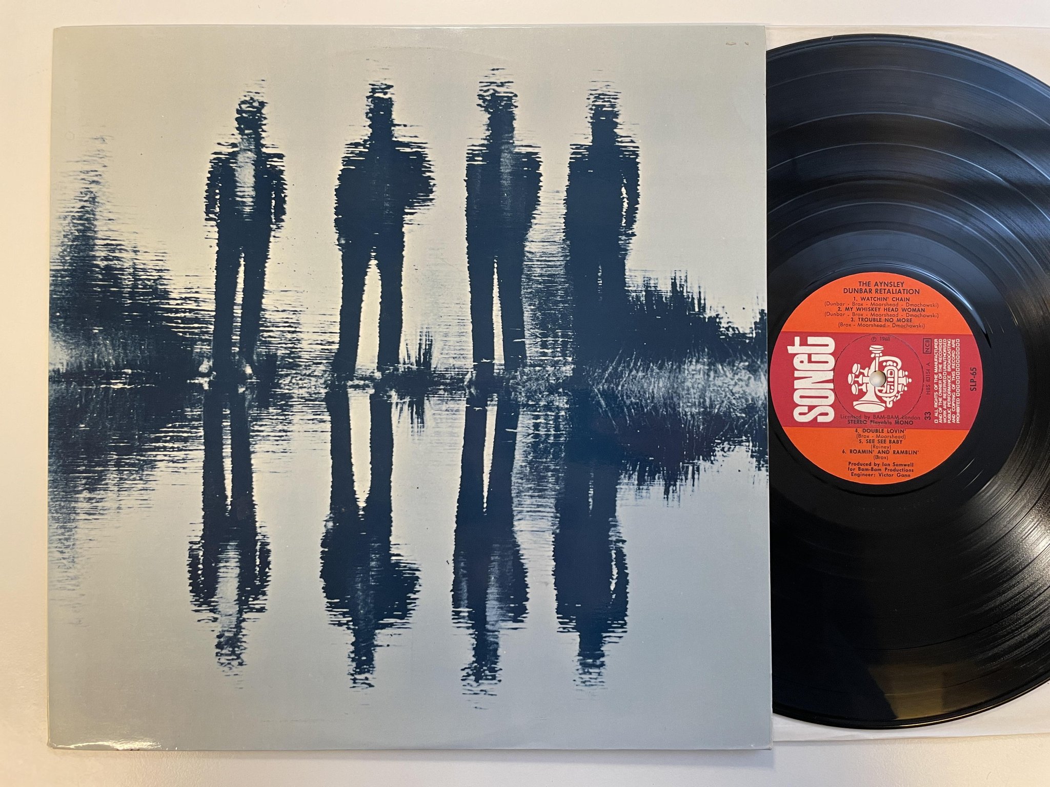 Omslagsbild för skivan THE AYNSLEY DUNBAR RETALIATION s/t LP -68 ncb SONET SLP-65