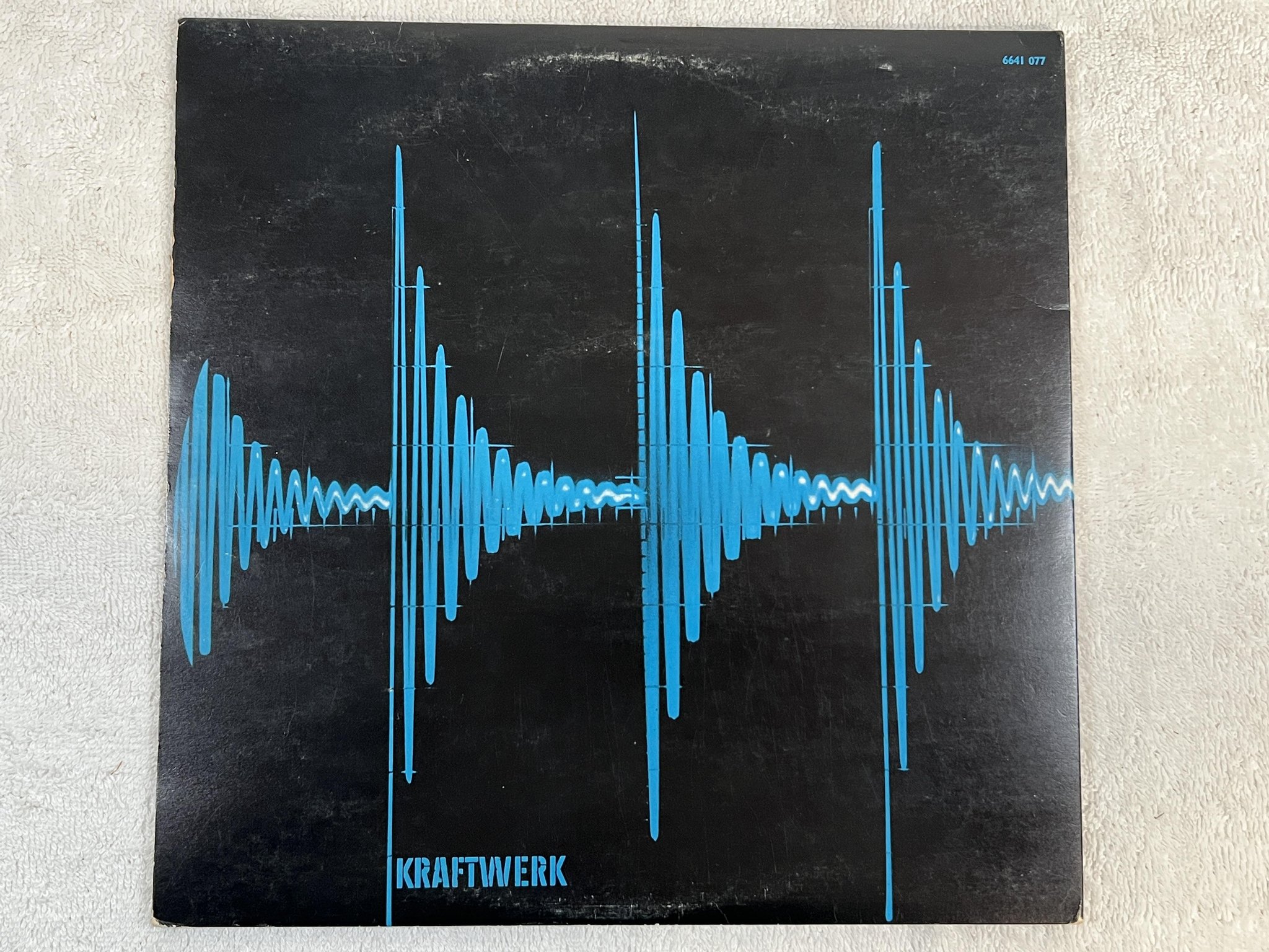 Omslagsbild för skivan KRAFTWERK s/t 2xLP -72/76 UK VERTIGO 6499 268/69 ** Superb compilation ***