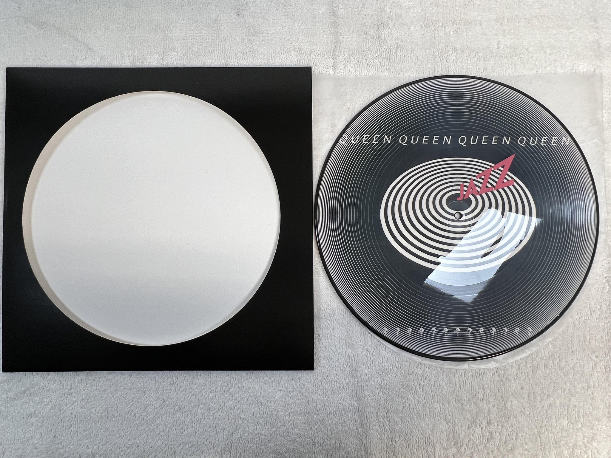 Omslagsbild för skivan QUEEN jazz LP Picture disc