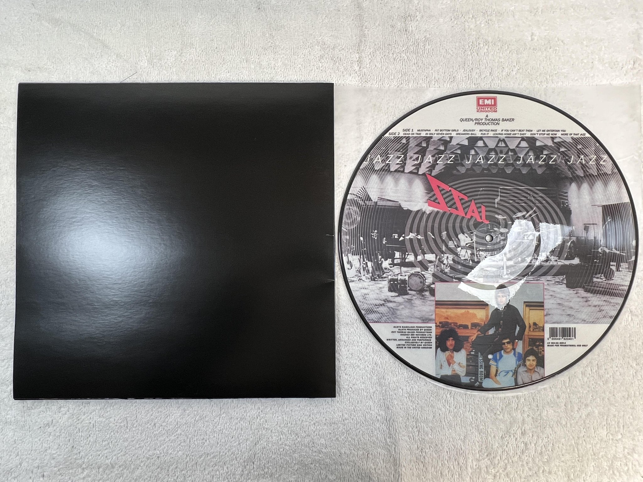 Omslagsbild för skivan QUEEN jazz LP Picture disc