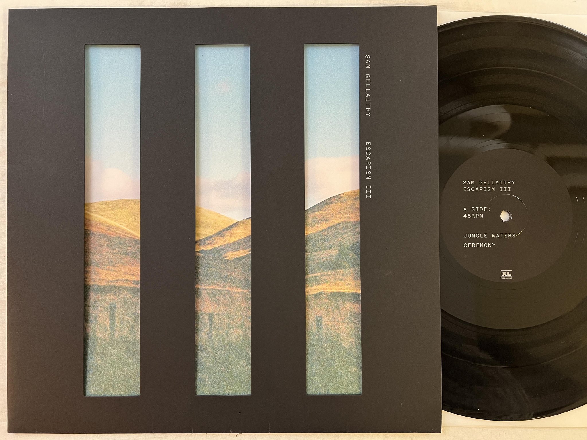 Omslagsbild för skivan SAM GELLAITRY Escapism III LP 2017 US XLT856 *** mega rare trap hip hop ***