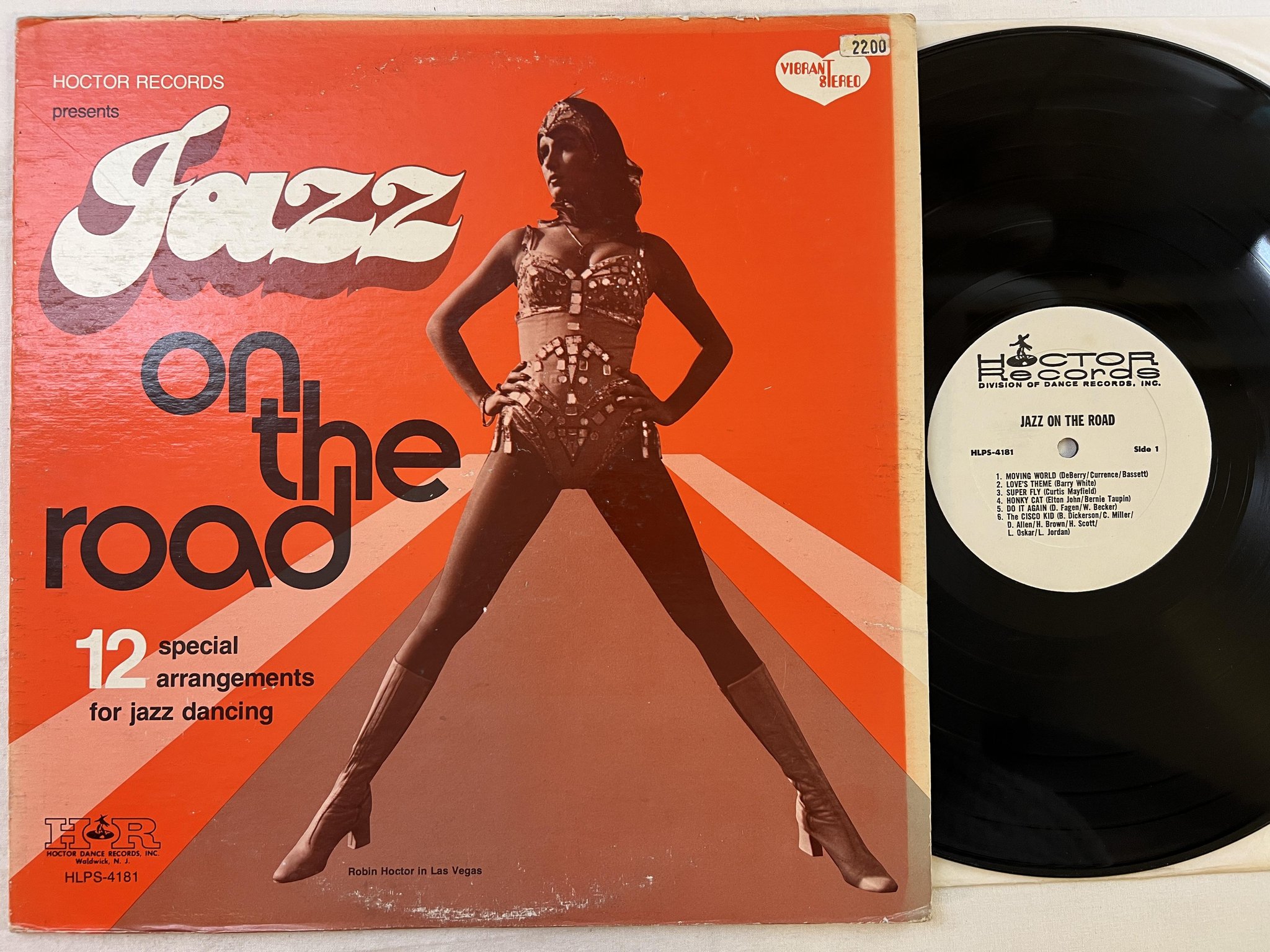 Omslagsbild för skivan JAZZ ON THE ROAD LP -74 US HOCTOR HLPS 4181 **** rare funky jazz ****