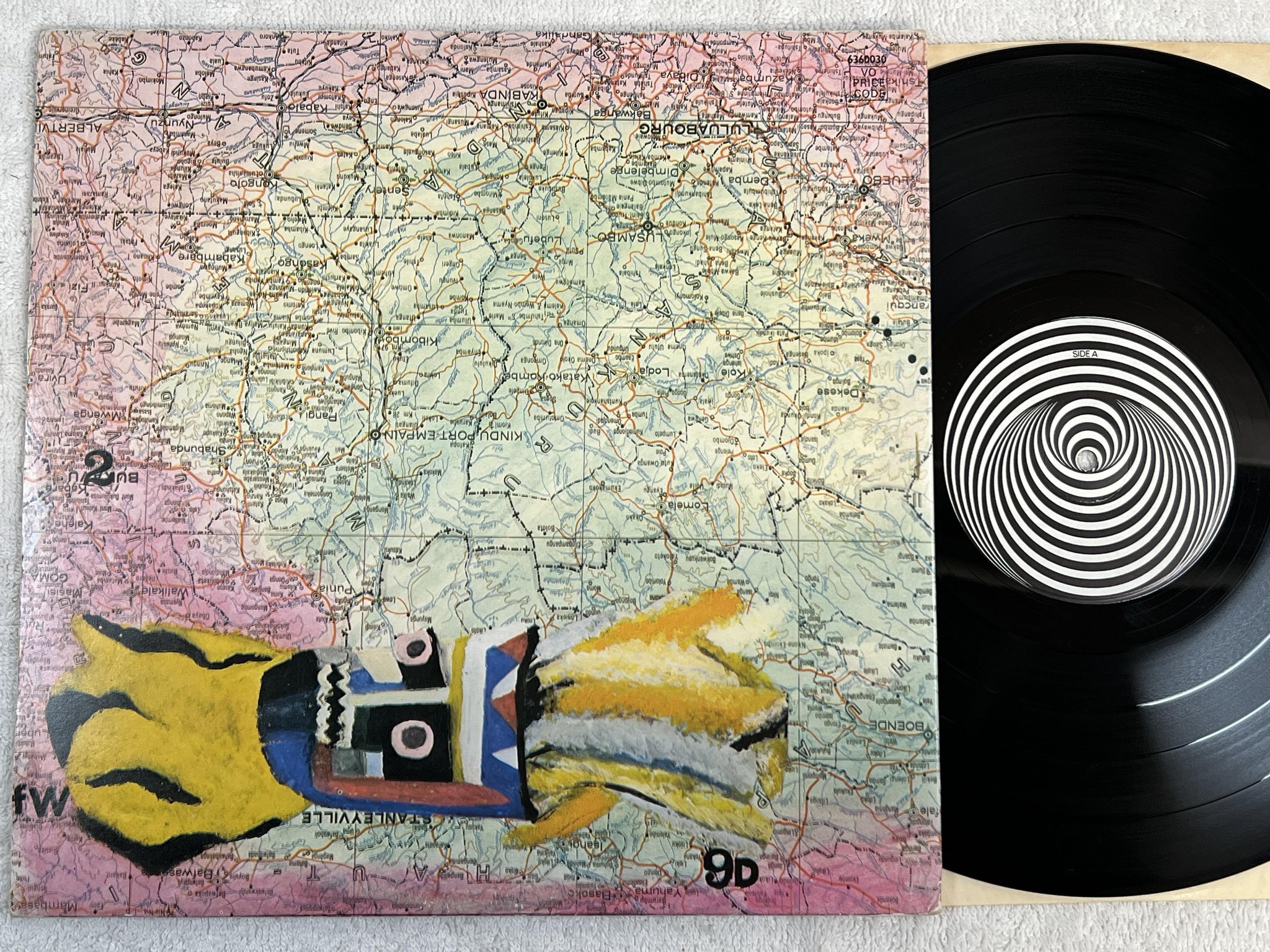 Omslagsbild för skivan ASSAGAI s/t LP -71 UK VERTIGO 6360 030 *** RARE AFROBEAT / PROG ***