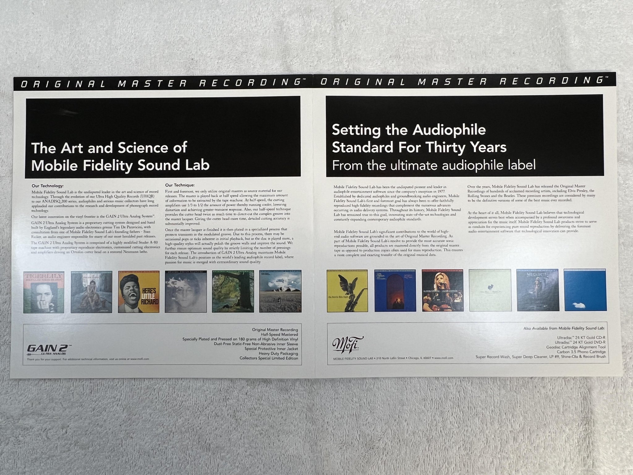 Omslagsbild för skivan SANTANA abraxas LP 2008 US MOBILE FIDELITY SOUND LAB MFSL 1-305 *** R A R E ***