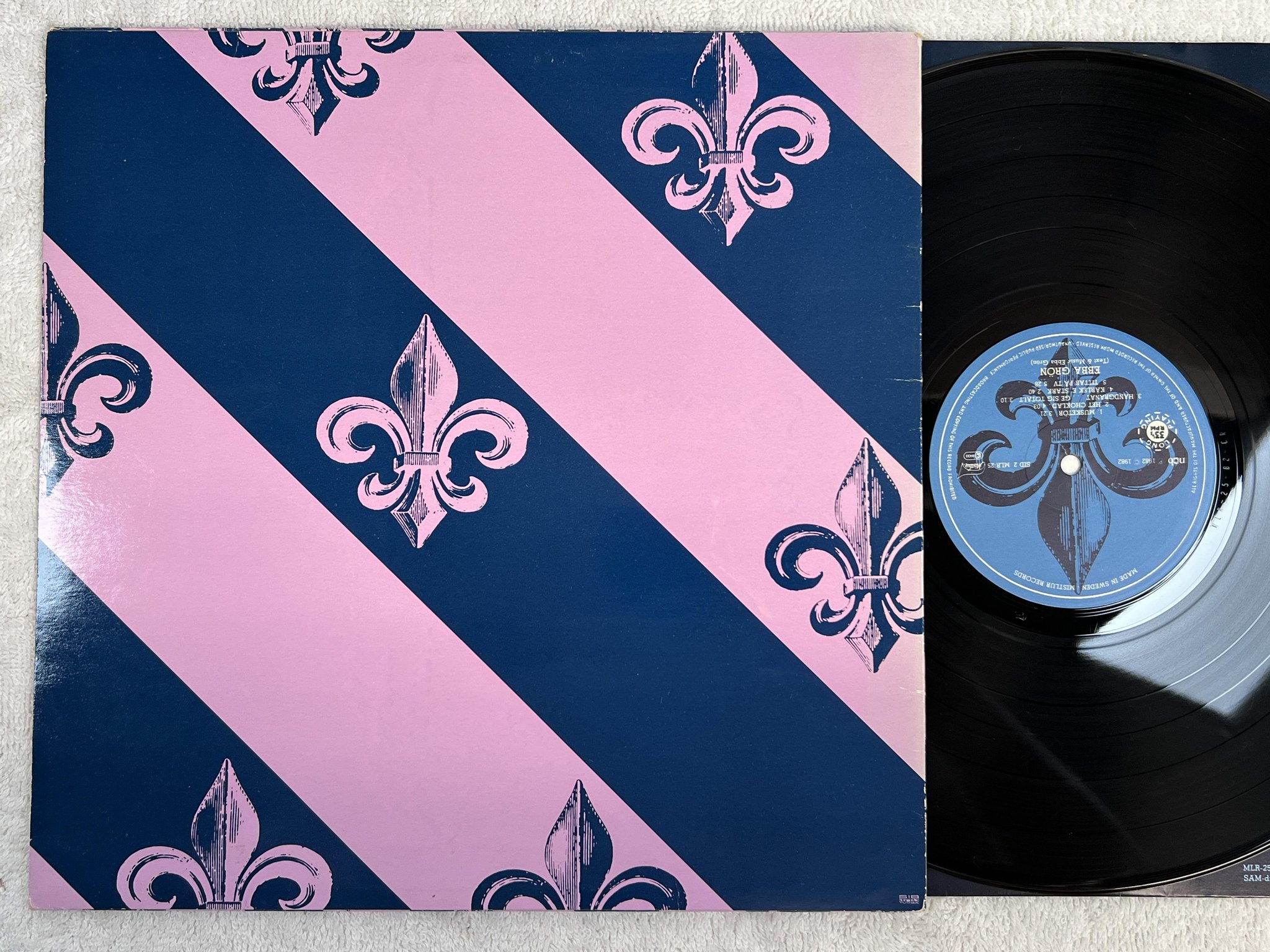 Omslagsbild för skivan EBBA GRÖN s/t LP -82 Swe MISTLUR MLR 25