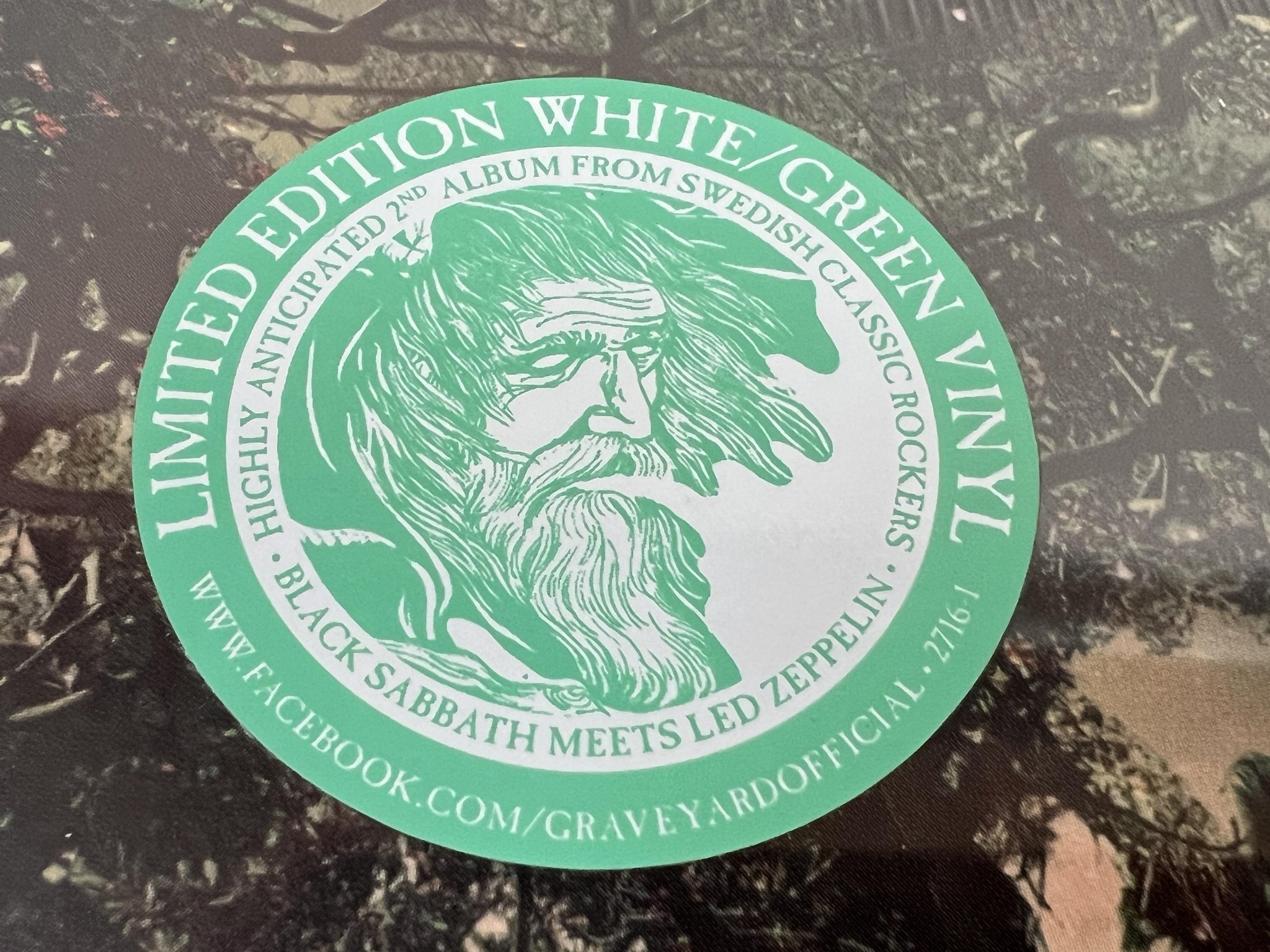 Omslagsbild för skivan GRAVEYARD Hisingen Blues LP 2011 nuclear blast nb 2716-1 ** Still Sealed **