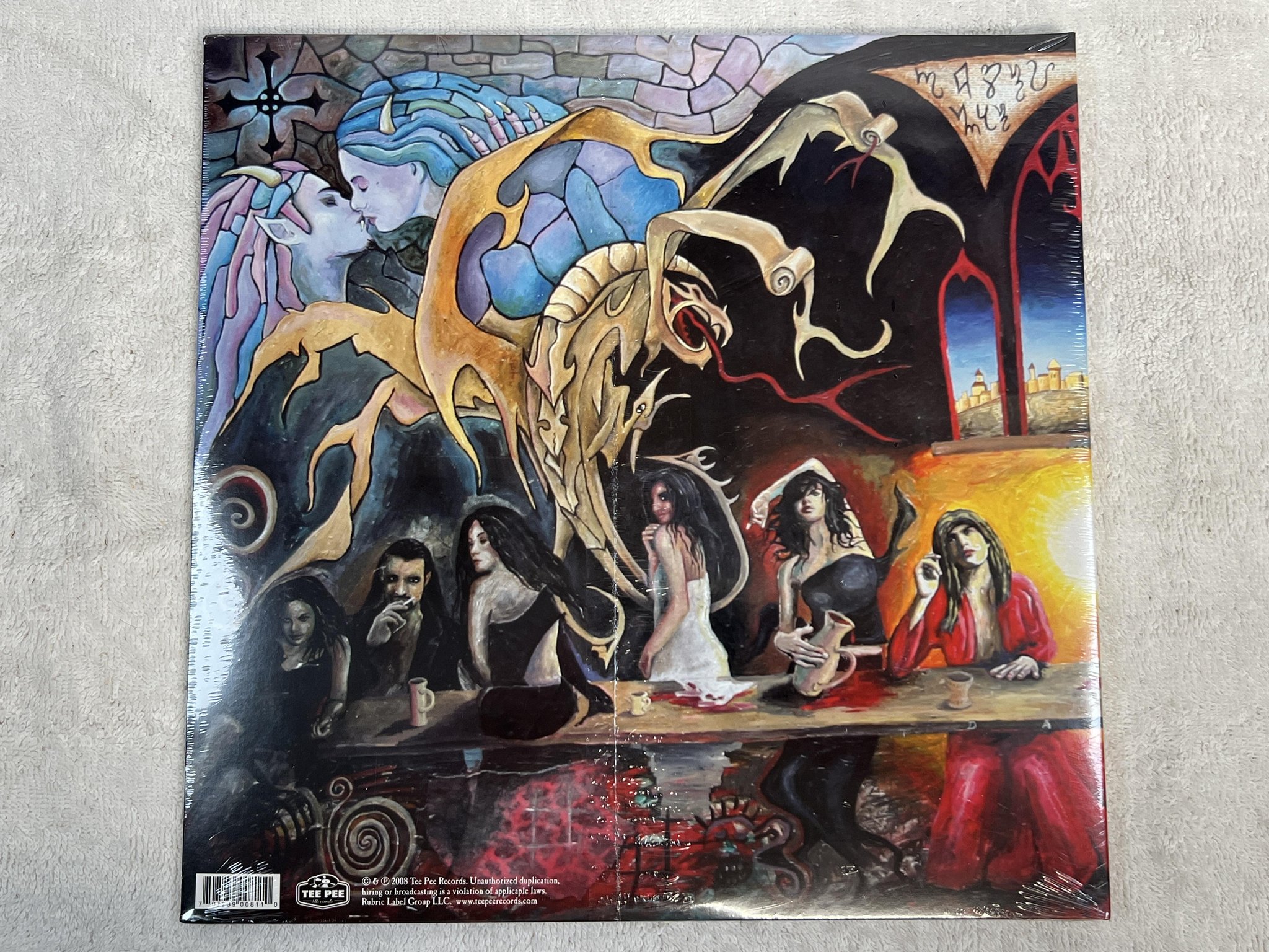 Omslagsbild för skivan GRAVEYARD s/t LP 2008 TEE PEE TRP-081 ** STILL SEALED **