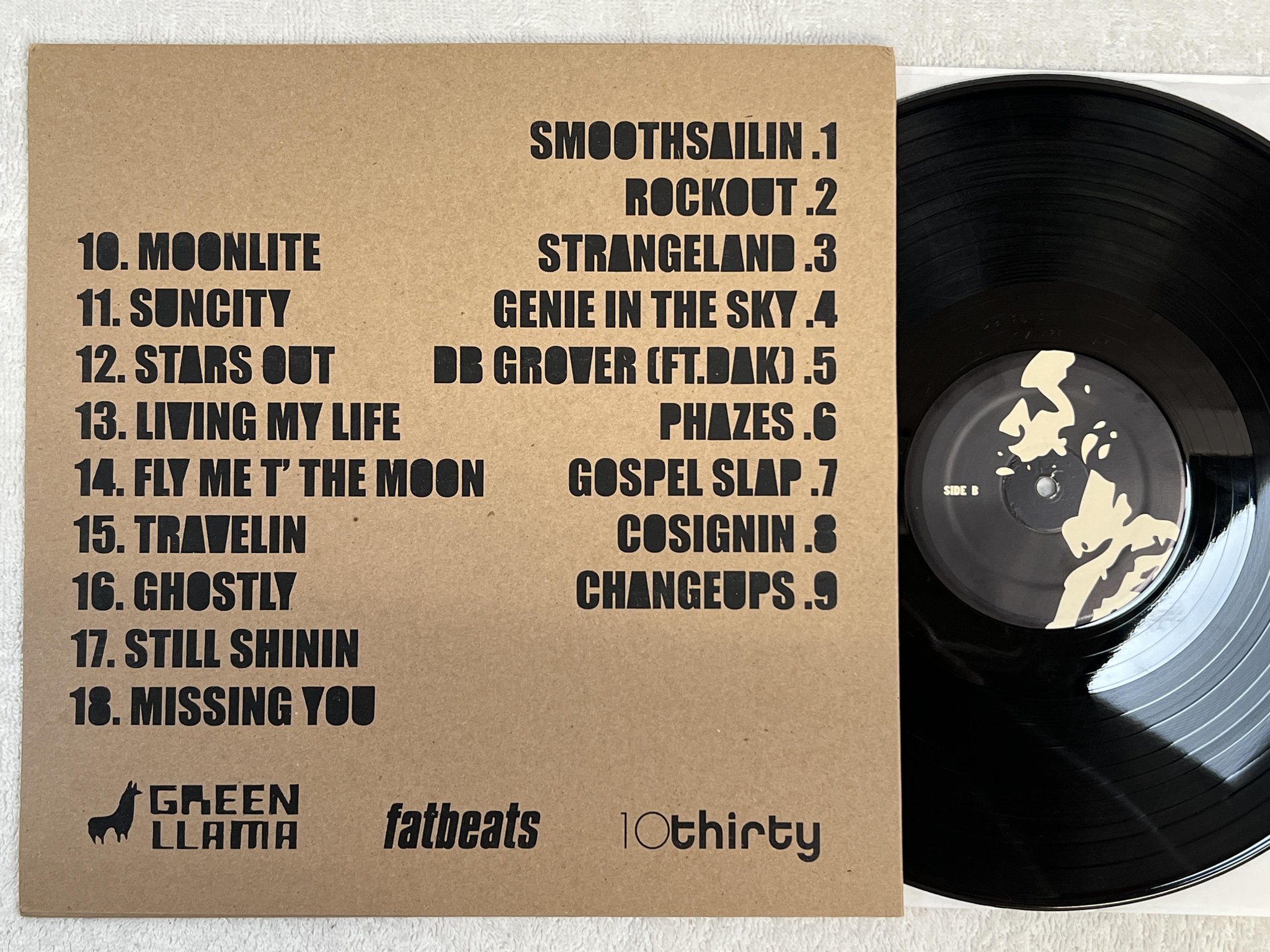 Omslagsbild för skivan DIABASE Sound Palace LP US 2016 10 THIRTY RECORDS