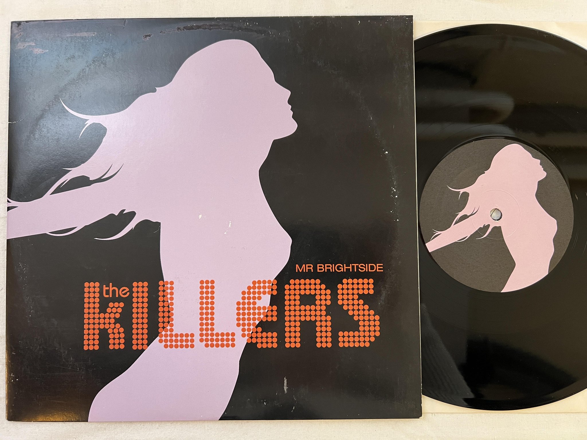 Omslagsbild för skivan THE KILLERS Mr Brightside 10" 2004 ISLAND 0602498632086 ** PROMO **
