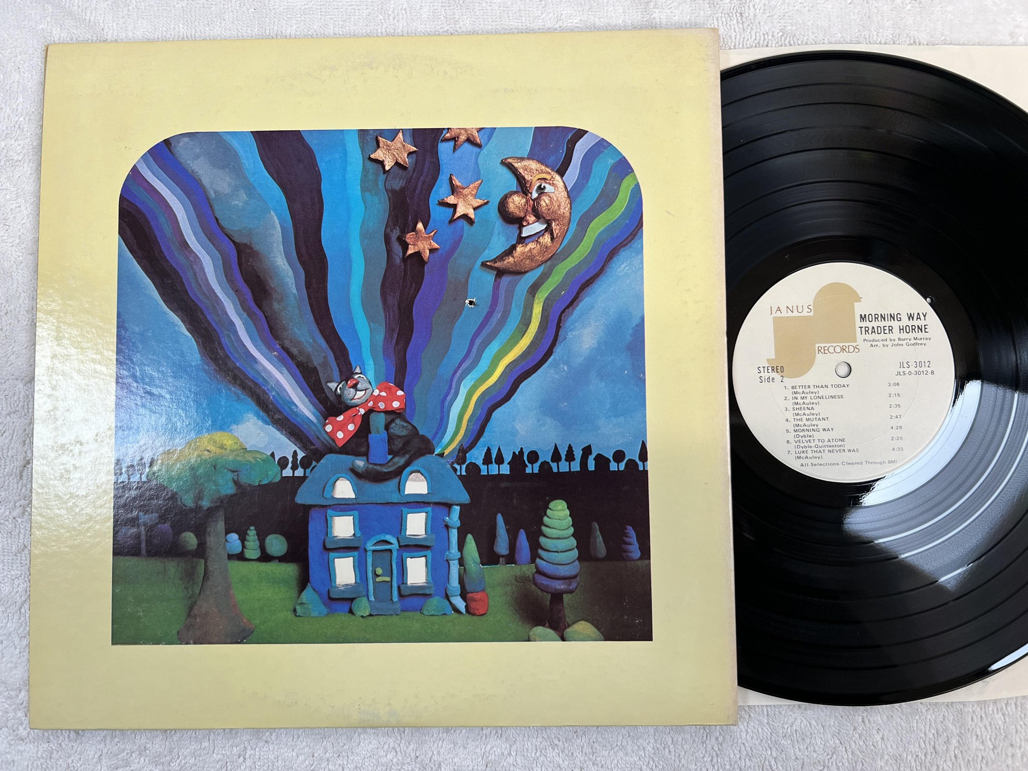 Omslagsbild för skivan TRADER HORNE Morning Way LP -70 US JANUS JLS-3012