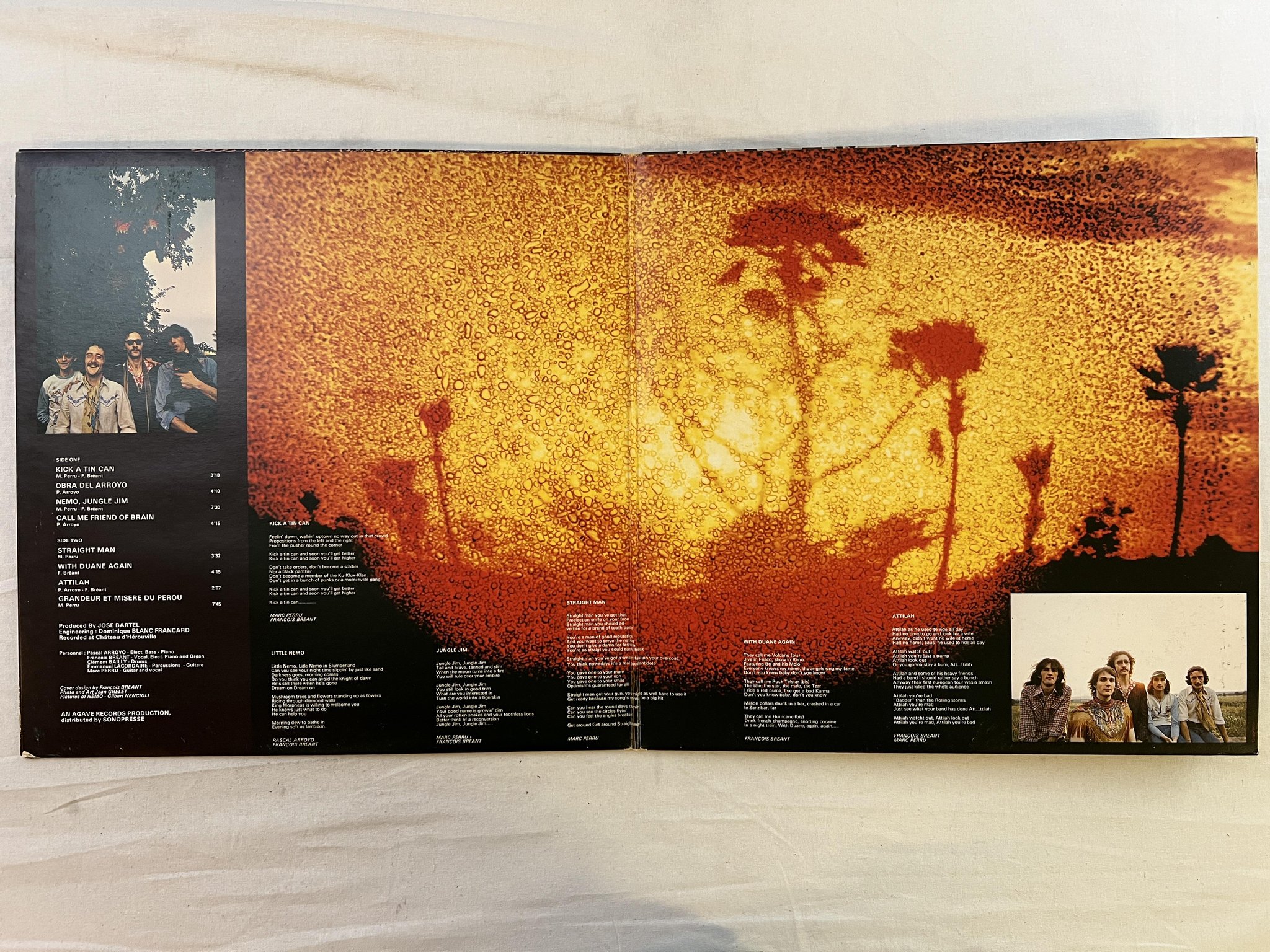 Omslagsbild för skivan NEMO s/t LP -73 Swe CAM CMLP-5901 *** FUNKY PROG ROCK ***