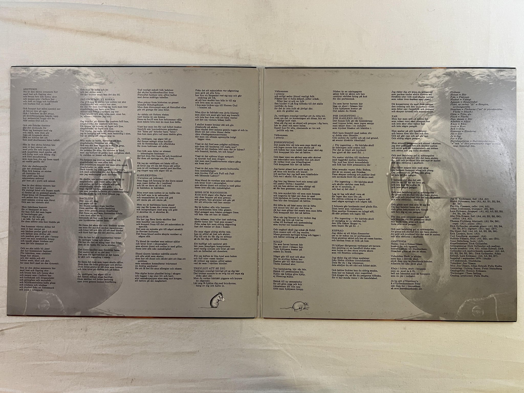 Omslagsbild för skivan ALLAN EDWALL grovdoppa LP -79 Swe A DISC BS 791022