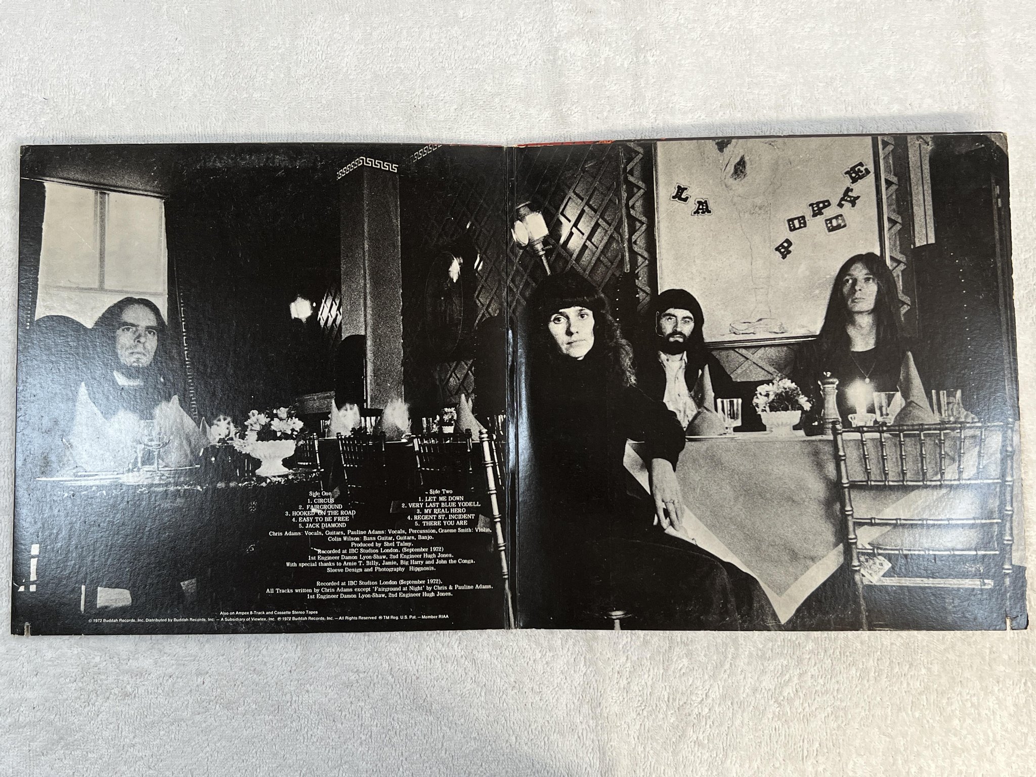 Omslagsbild för skivan STRING DRIVEN THING s/t LP -72 US CHARISMA CAS 1062