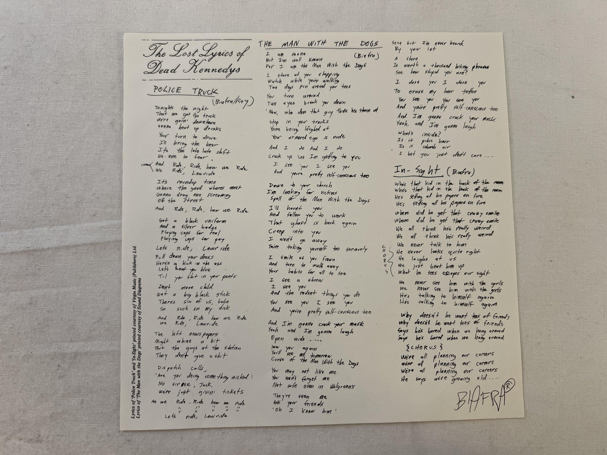 Omslagsbild för skivan DEAD KENNEDYS Kill The Poor 7" -80 CHERRY RED CHERRY 16