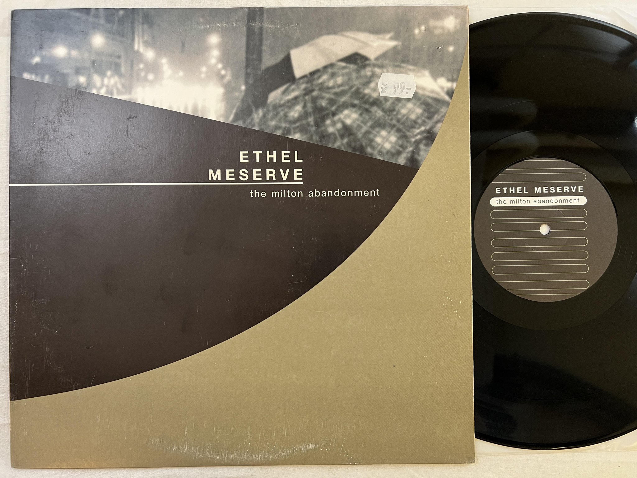 Omslagsbild för skivan ETHEL MESERVE the milton abandonment LP -99 Swe HER MAGIC FIELD HMF004 ** EMO **