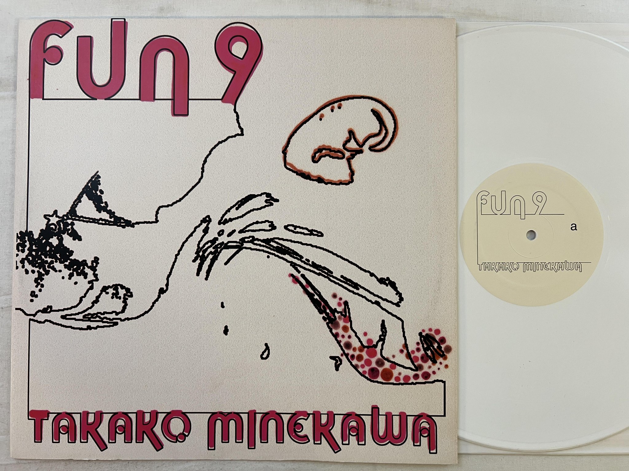 Omslagsbild för skivan TAKAKO MINEKAWA fun9 LP -99 US EMPEROR EMN 7022 *** Synth-pop ***