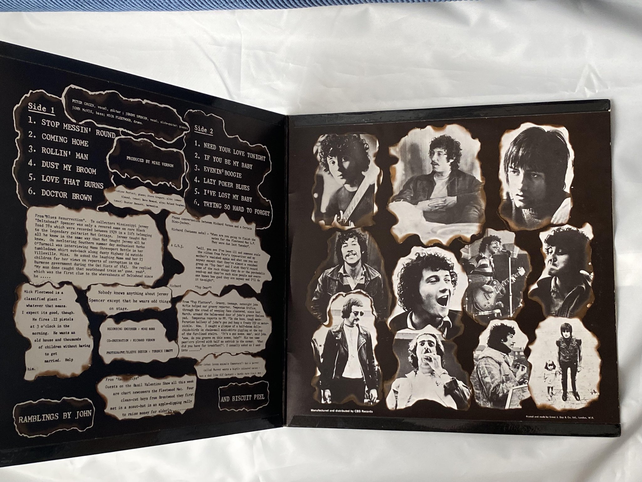 Omslagsbild för skivan FLEETWOOD MAC Mr Wonderful LP -68 UK BLUE HORIZON 7-63205