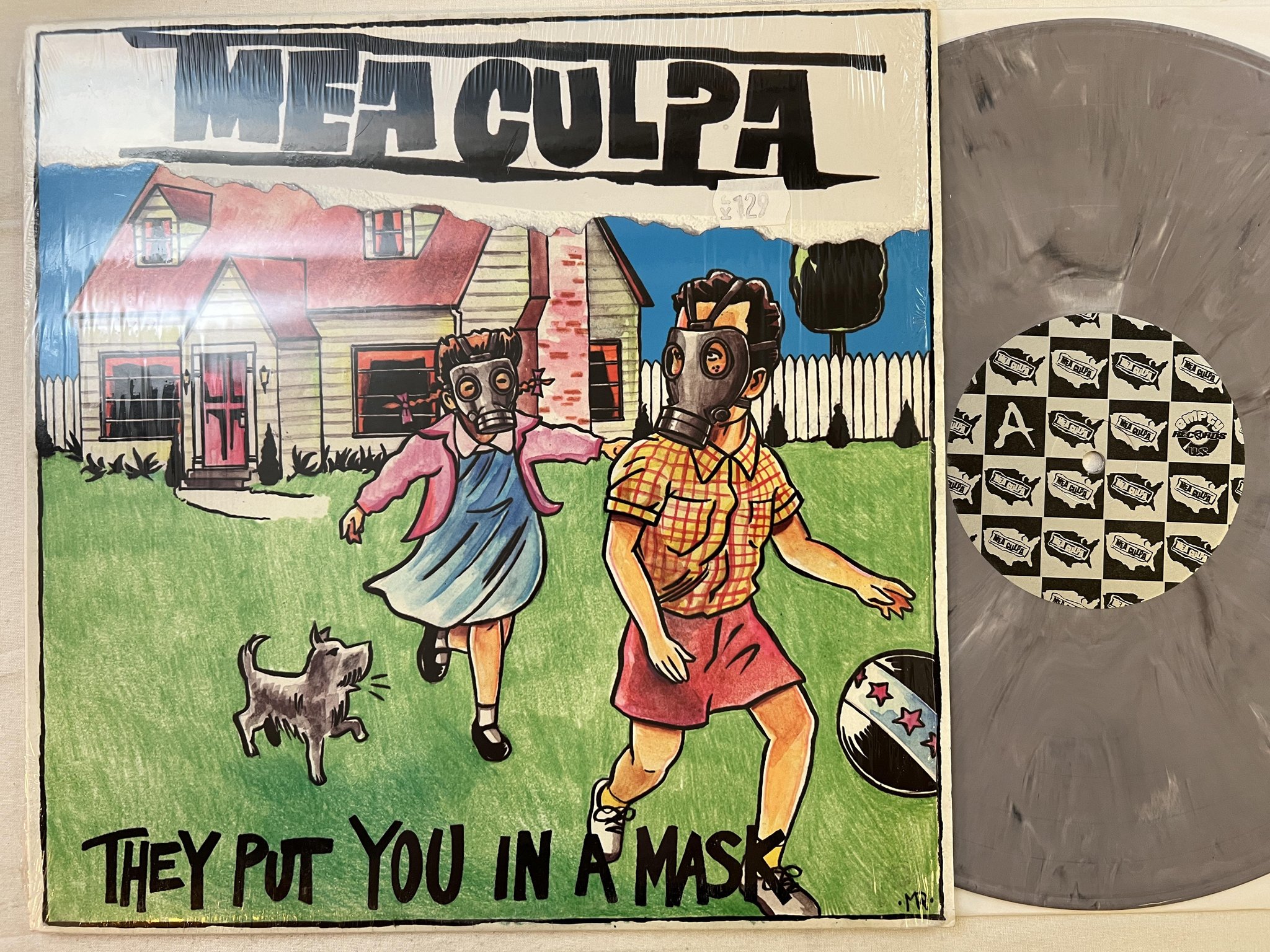 Omslagsbild för skivan MEA CULPA They Put You In A Mask LP 2003 US EMPTY MTR 398