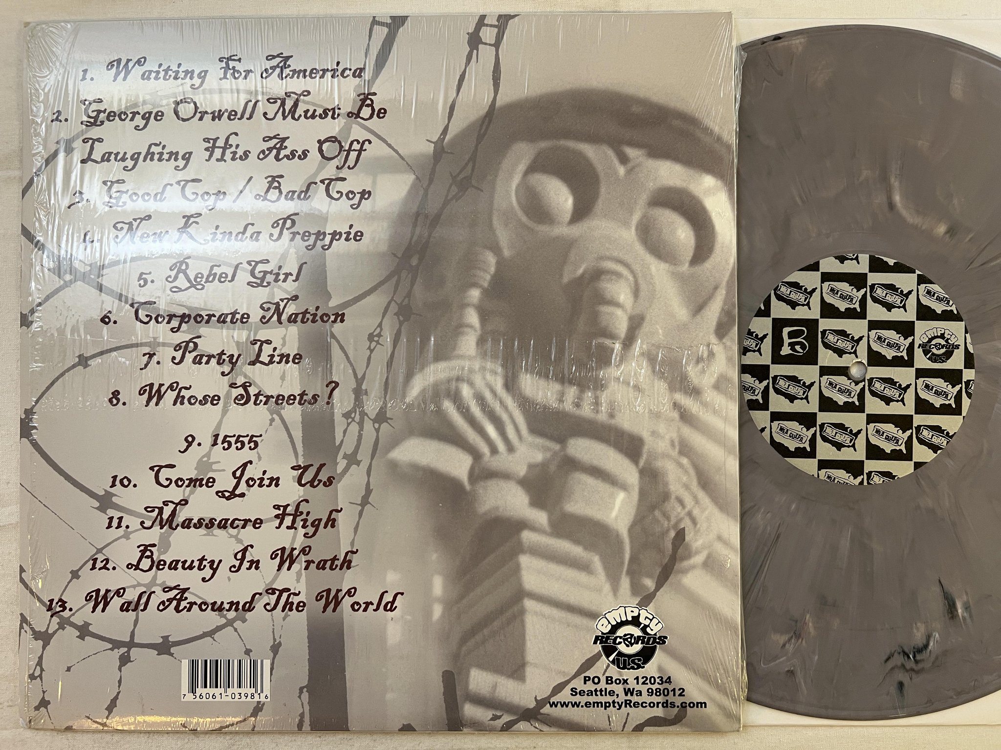 Omslagsbild för skivan MEA CULPA They Put You In A Mask LP 2003 US EMPTY MTR 398