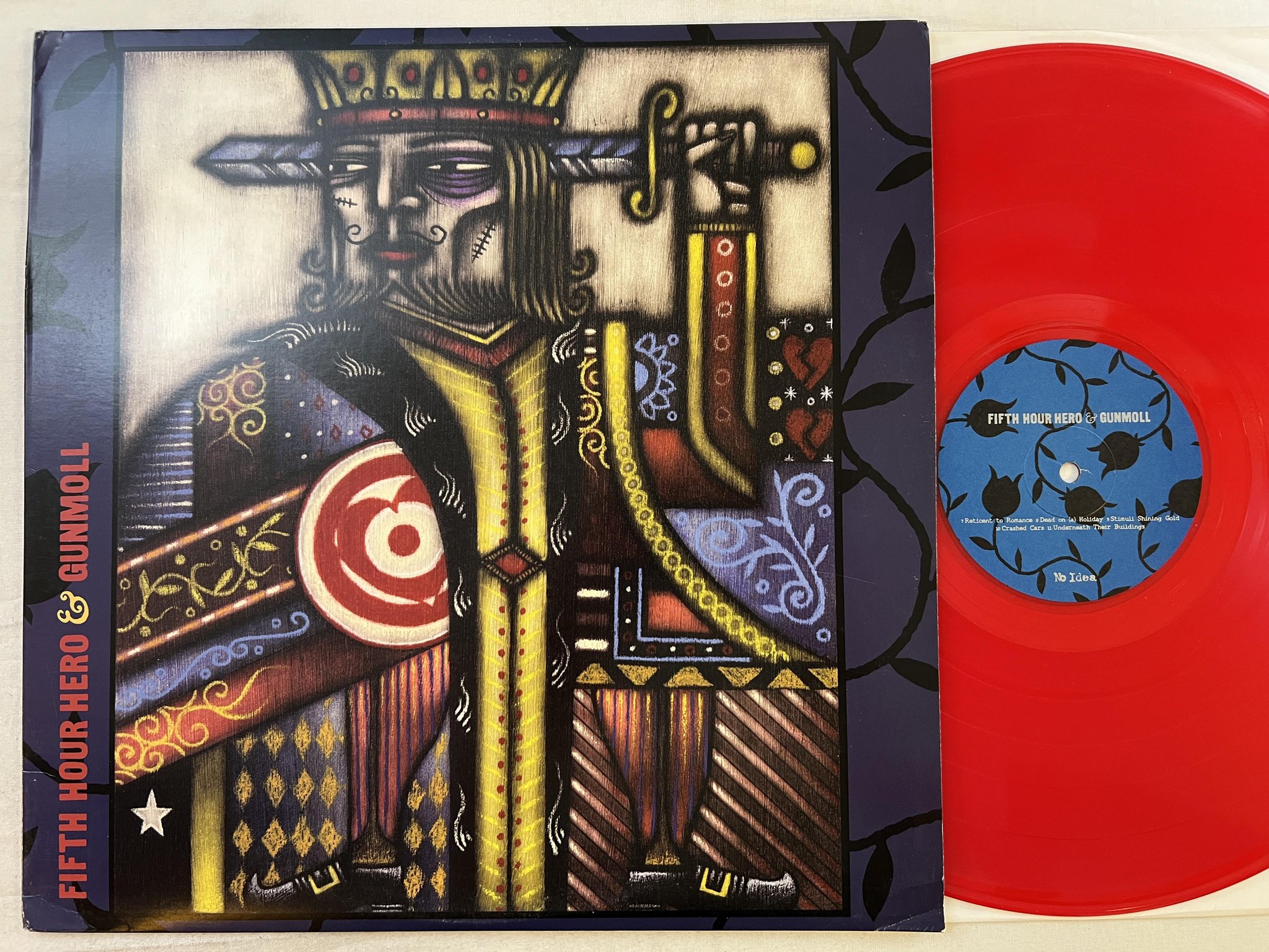 Omslagsbild för skivan Fifth Hour Hero & Gunmoll s/t LP 2002 US NO IDEA NIR-123