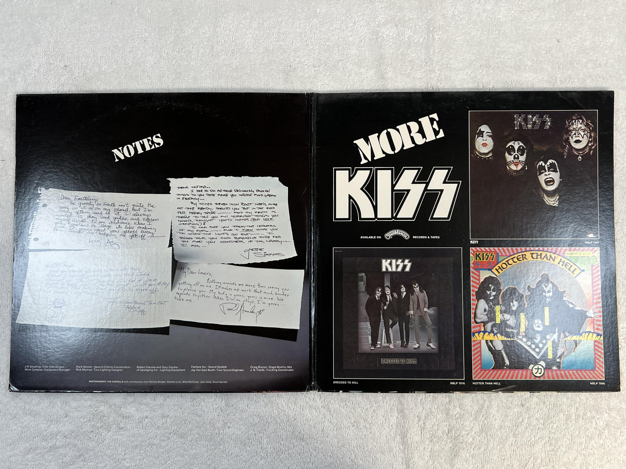 Omslagsbild för skivan KISS alive 2xLP -75 US CASABLANCA NBLP 7020-798