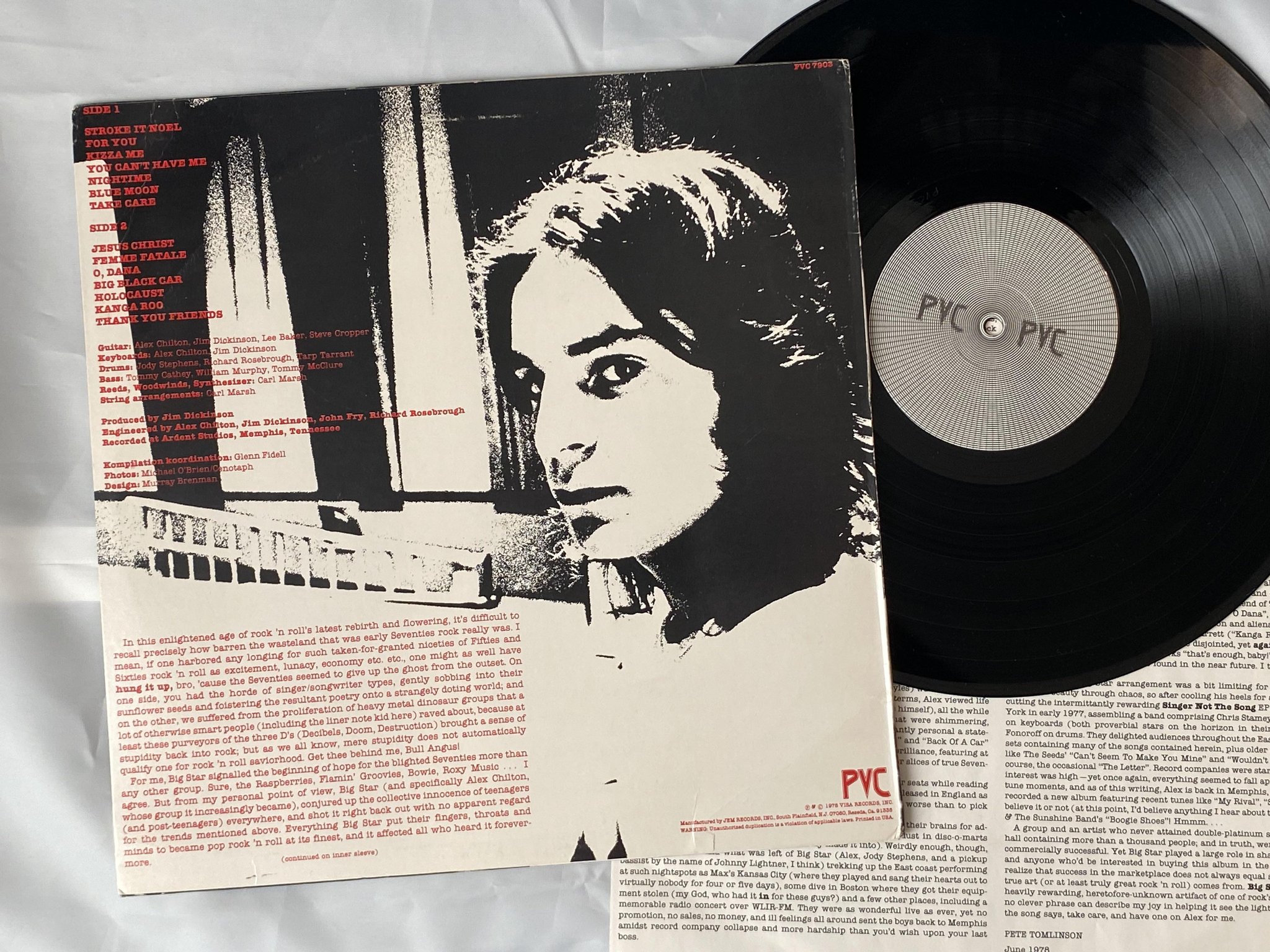 Omslagsbild för skivan BIG STAR third LP -78 US PVC 7903 *** MEGA RARE US ORIGINAL ***