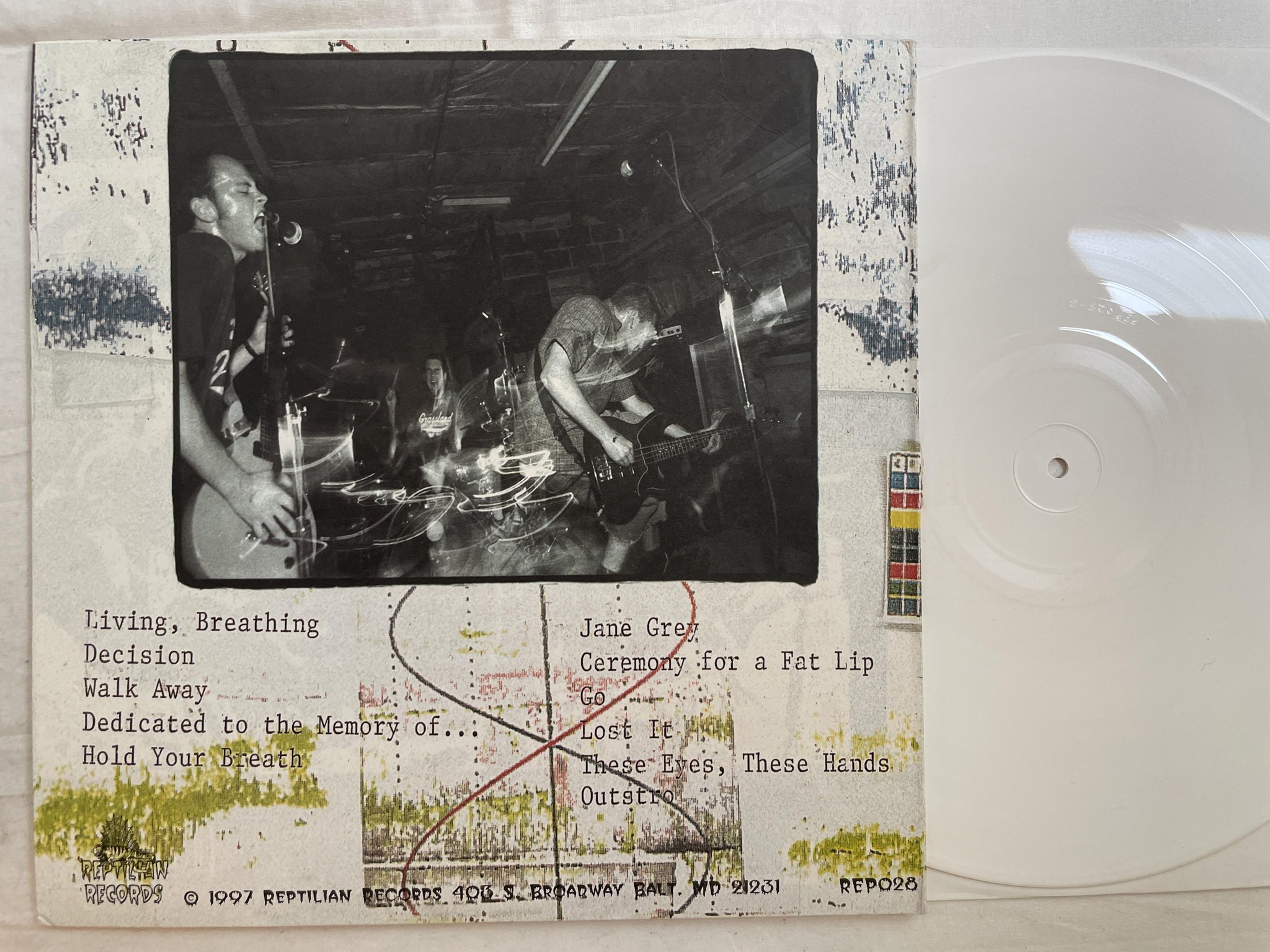 Omslagsbild för skivan THE EXPLODER This Sound Starts Right Now LP -97 US REPTILLIAN REP028 *** EMO ***