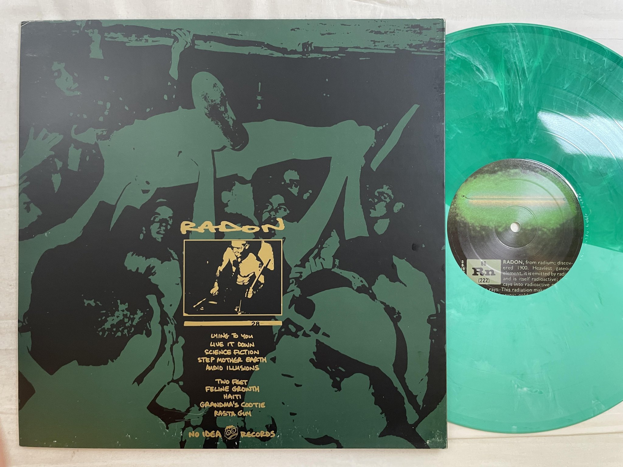 Omslagsbild för skivan RADON 28 LP -98 US NO IDEA #28 *** PUNK ***