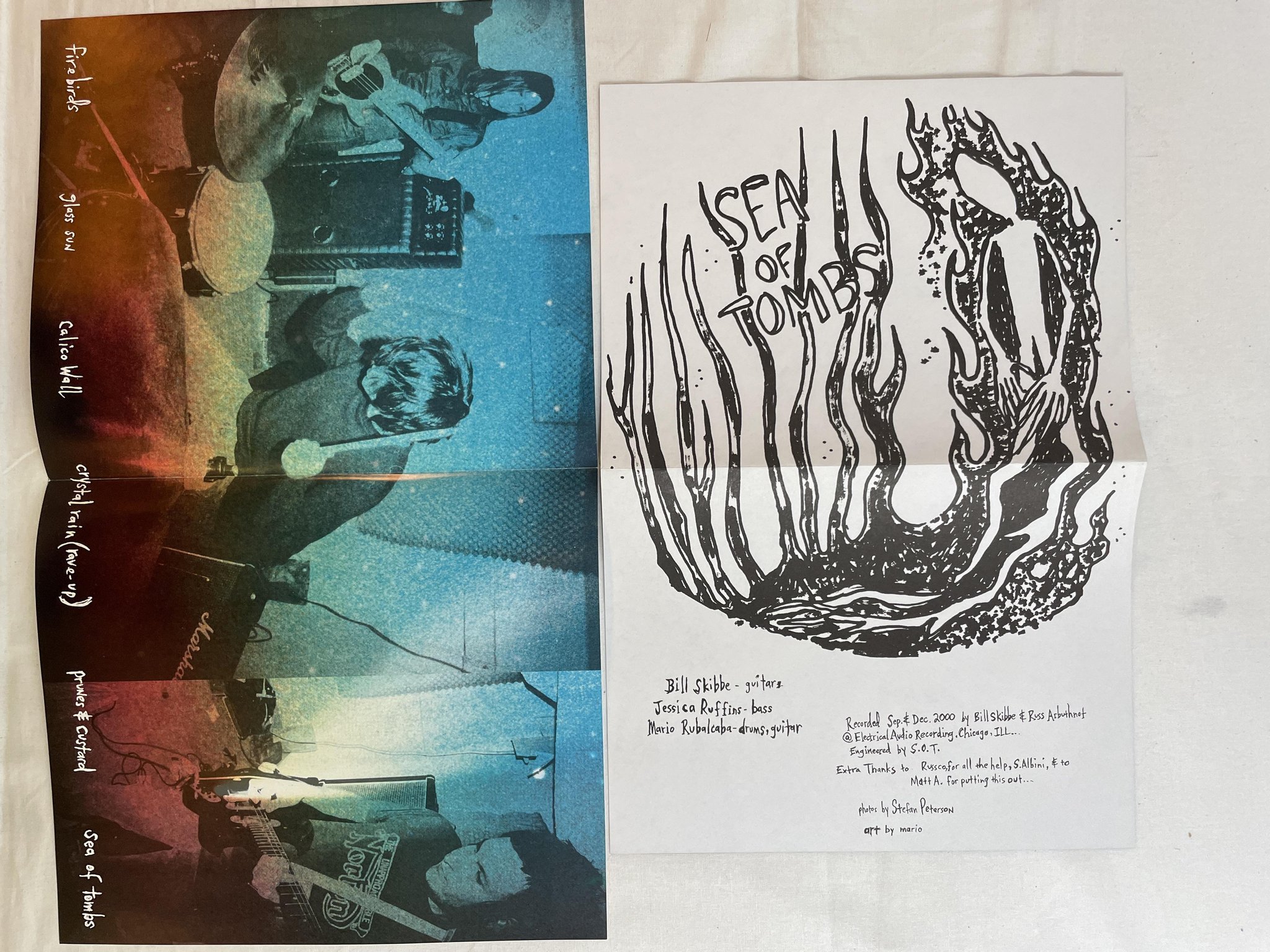 Omslagsbild för skivan SEA OF TOMBS s/t LP 2001 US GRAVITY #39 *** Stoner Rock ***