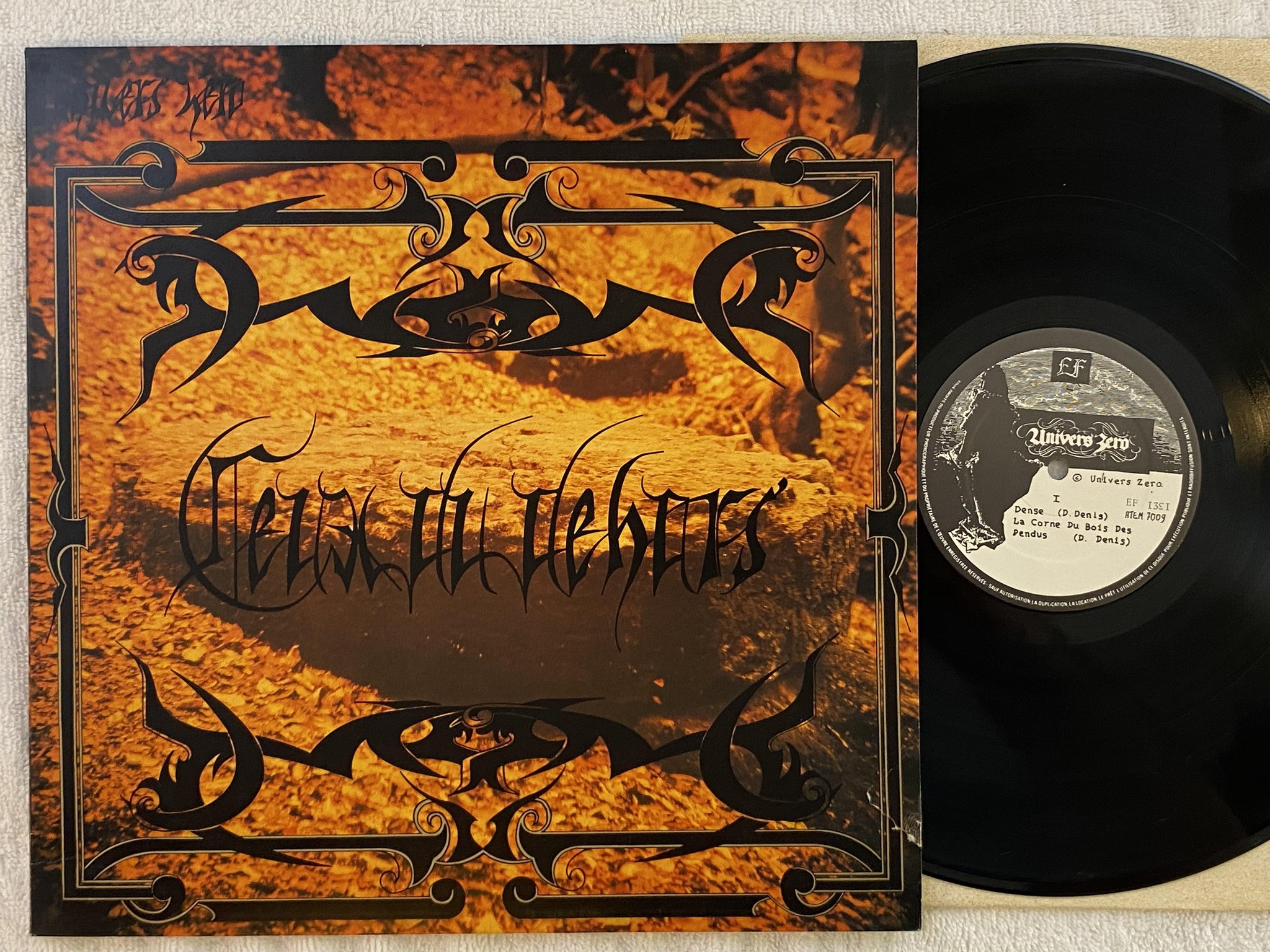 Omslagsbild för skivan UNIVERS ZERO Ceux Du Dehors LP -81 Fra ERIC FAES EF 1331 ** Aantgarde **