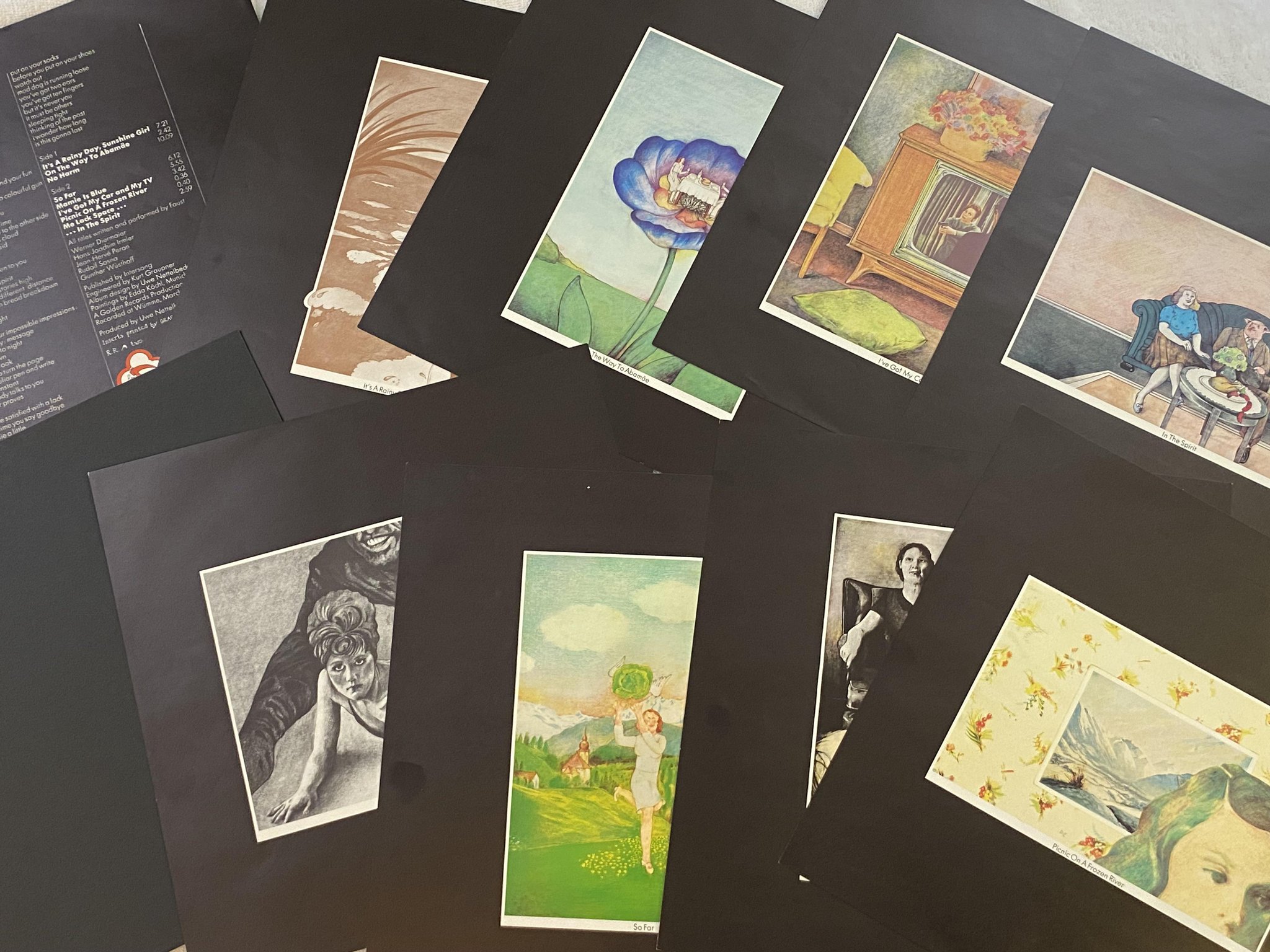 Omslagsbild för skivan FAUST so far LP UK RECOMMENDED R.R. ^ two *** KRAUTROCK ***