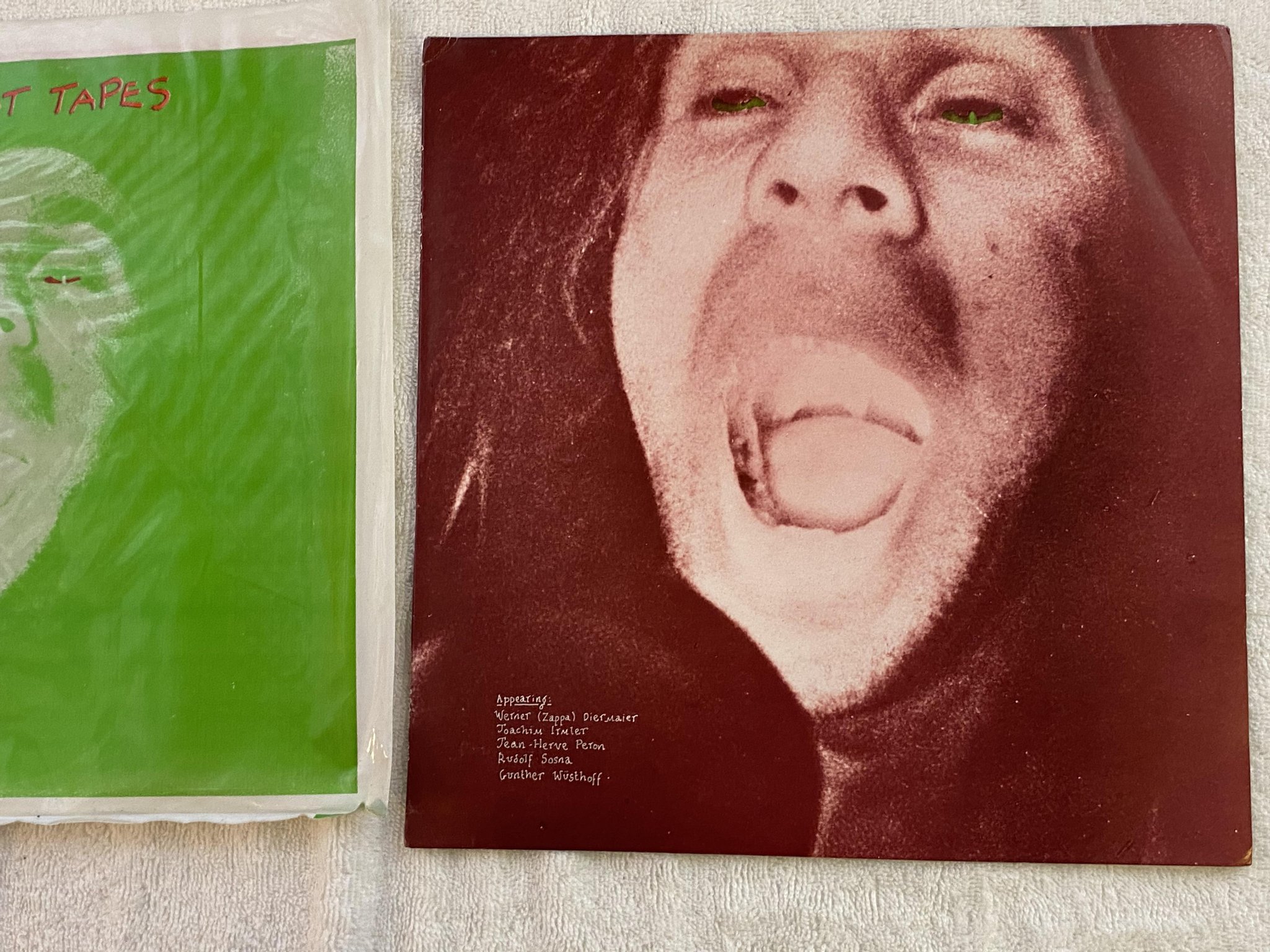 Omslagsbild för skivan FAUST The Faust Tapes LP -80 UK RECOMMENDED R.R. SIX