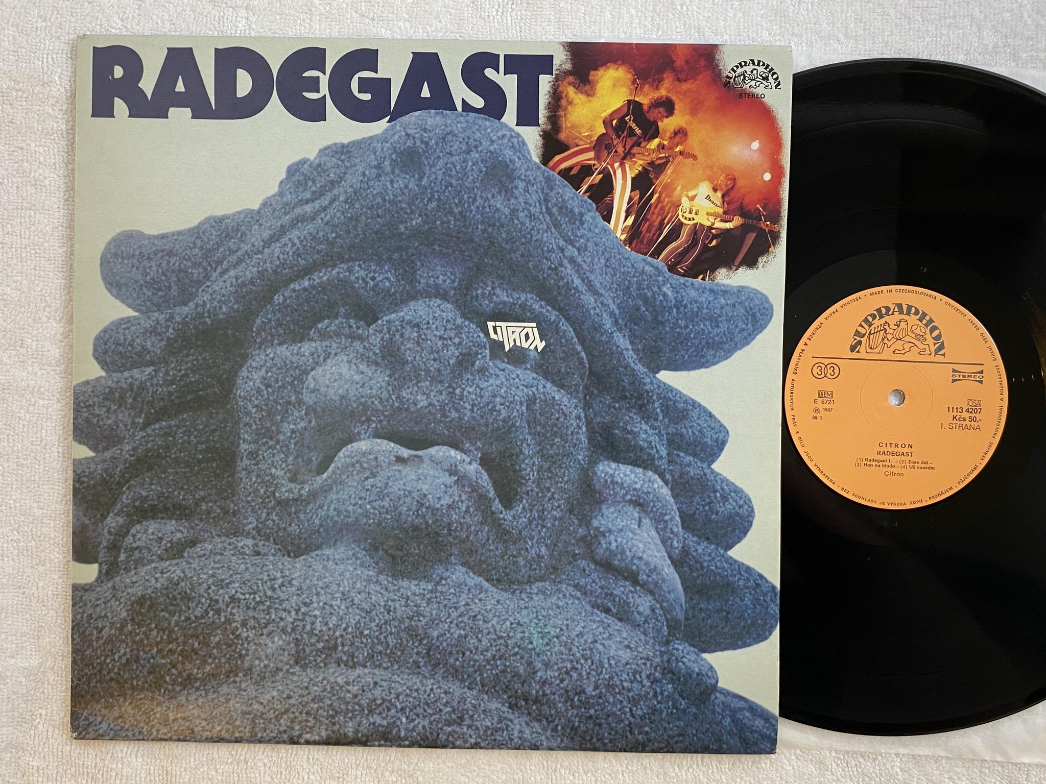 Omslagsbild för skivan CITRON Radegast LP -87 SUPRAPHON 1113 4207