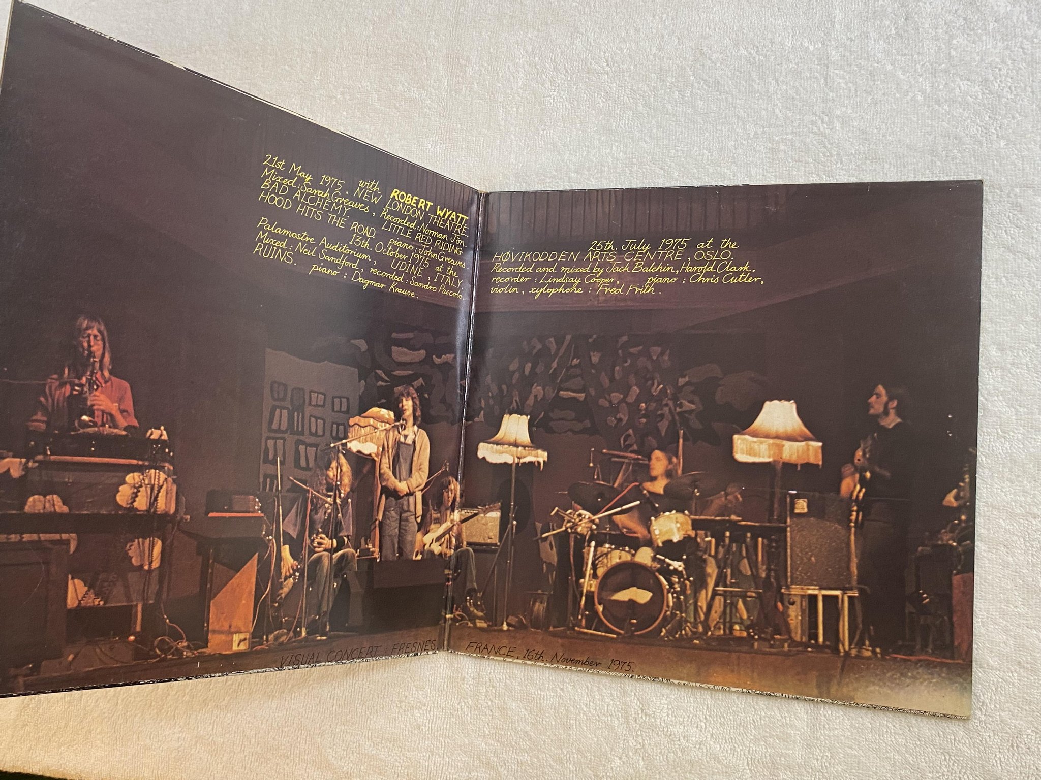 Omslagsbild för skivan HENRY COW converts 2xLP -76 ncb COMPENDIUM FIDARDO 1