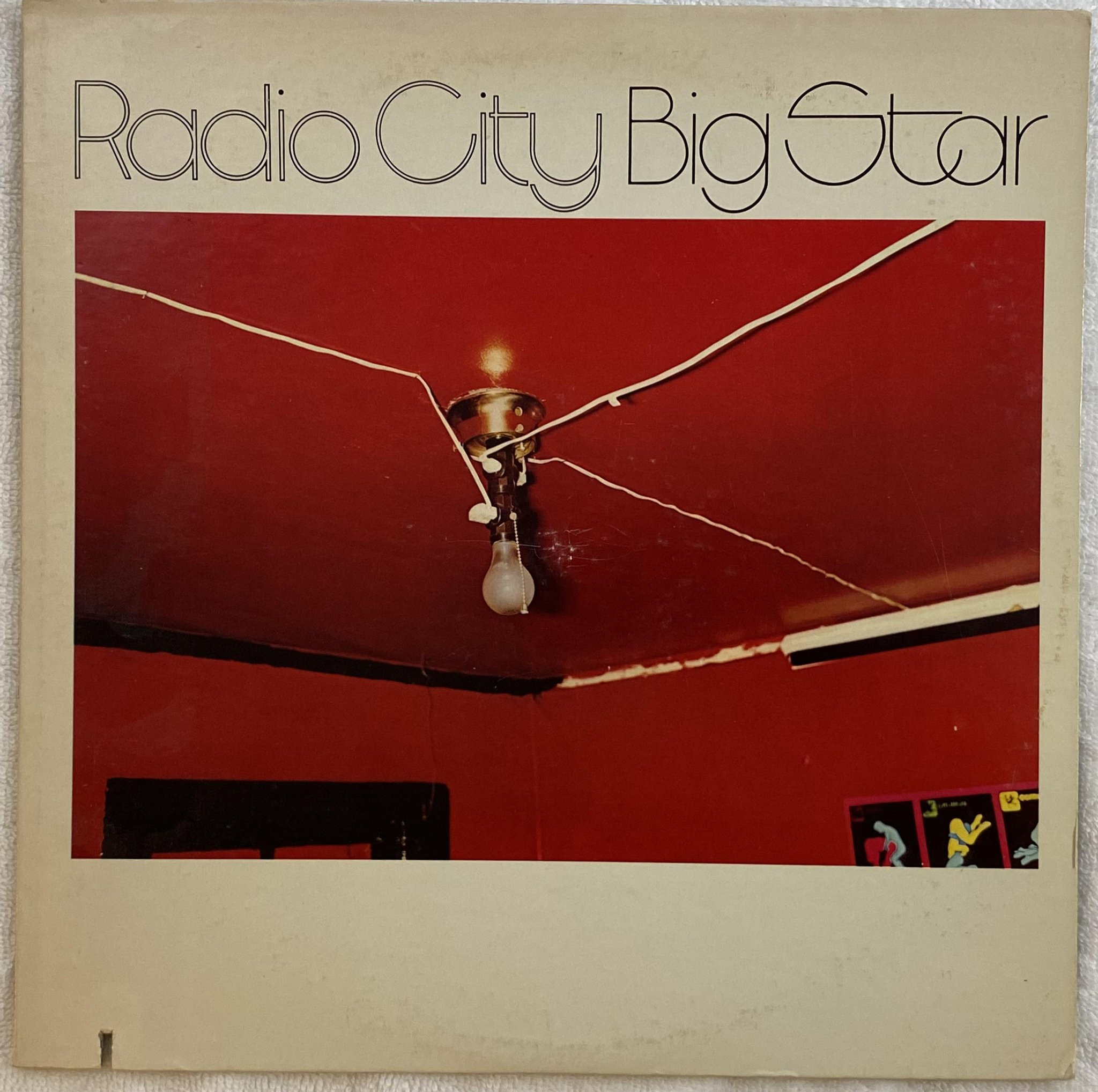 Omslagsbild för skivan BIG STAR Radio City LP -74 US ardent ADS-1501 *** Rare Sonic Pressing ***