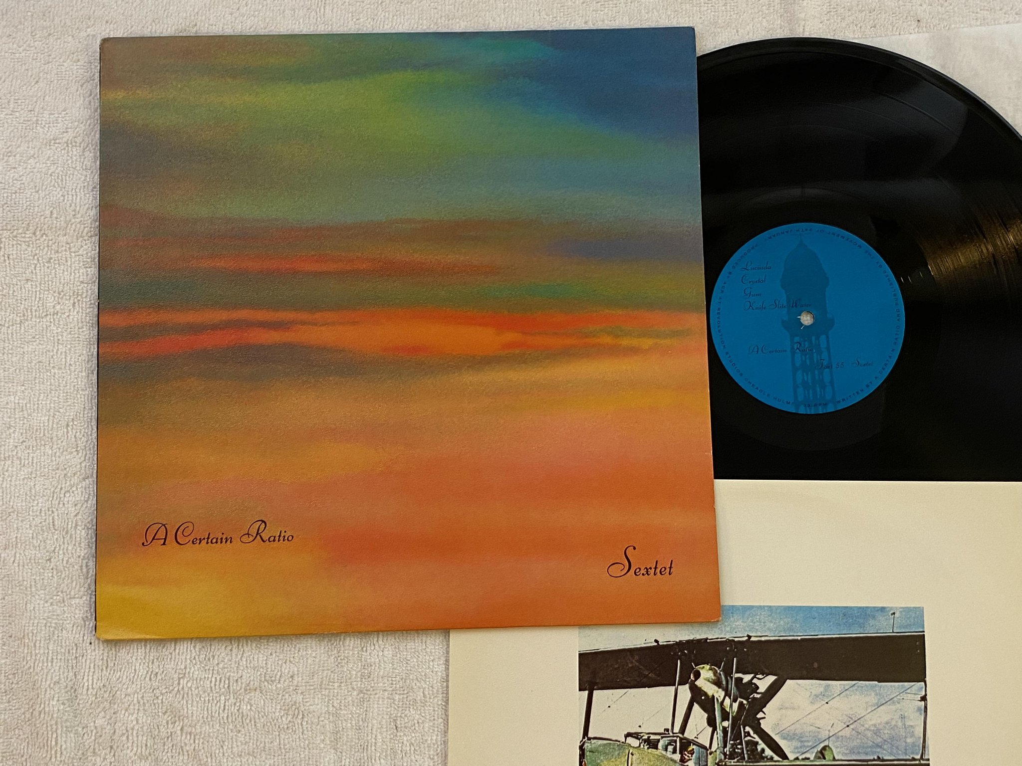 Omslagsbild för skivan A CERTAIN RATIO Sextet LP -82 UK factory Fact 55 *** new wave funk ***