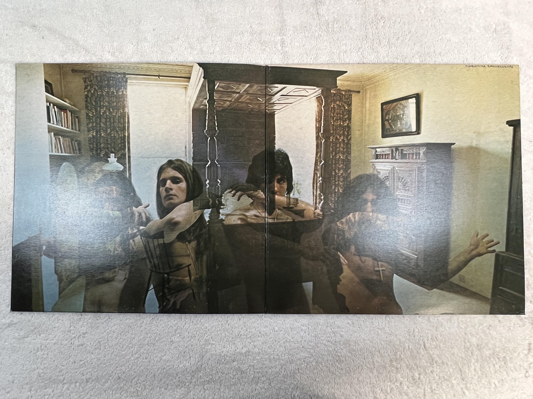 Omslagsbild för skivan BLACK SABBATH sabbath bloody sabbath LP -73 UK WWA 005