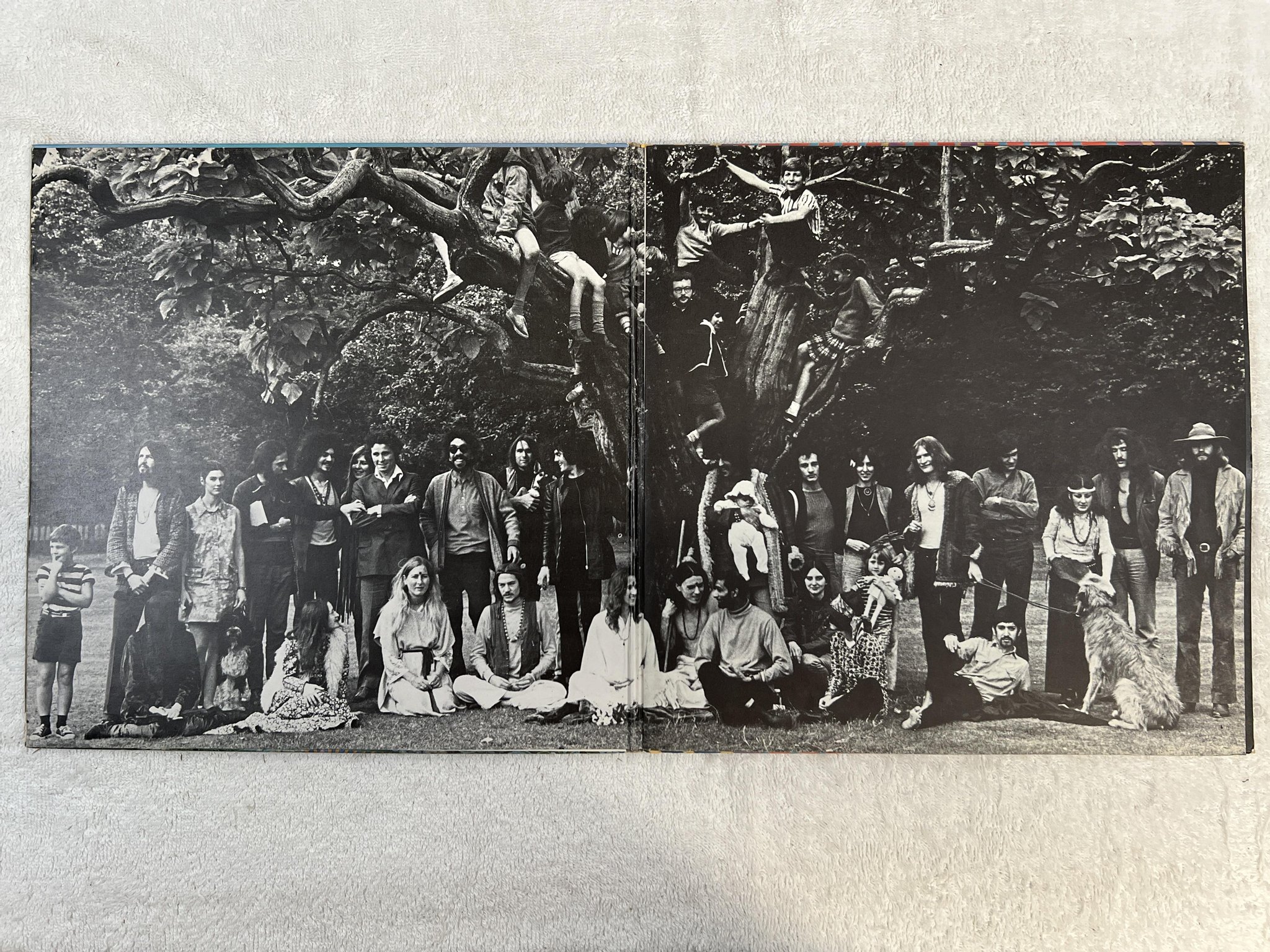 Omslagsbild för skivan QUINTESSENCE in blissful company LP -69 UK ISLAND ILPS-9110 Q