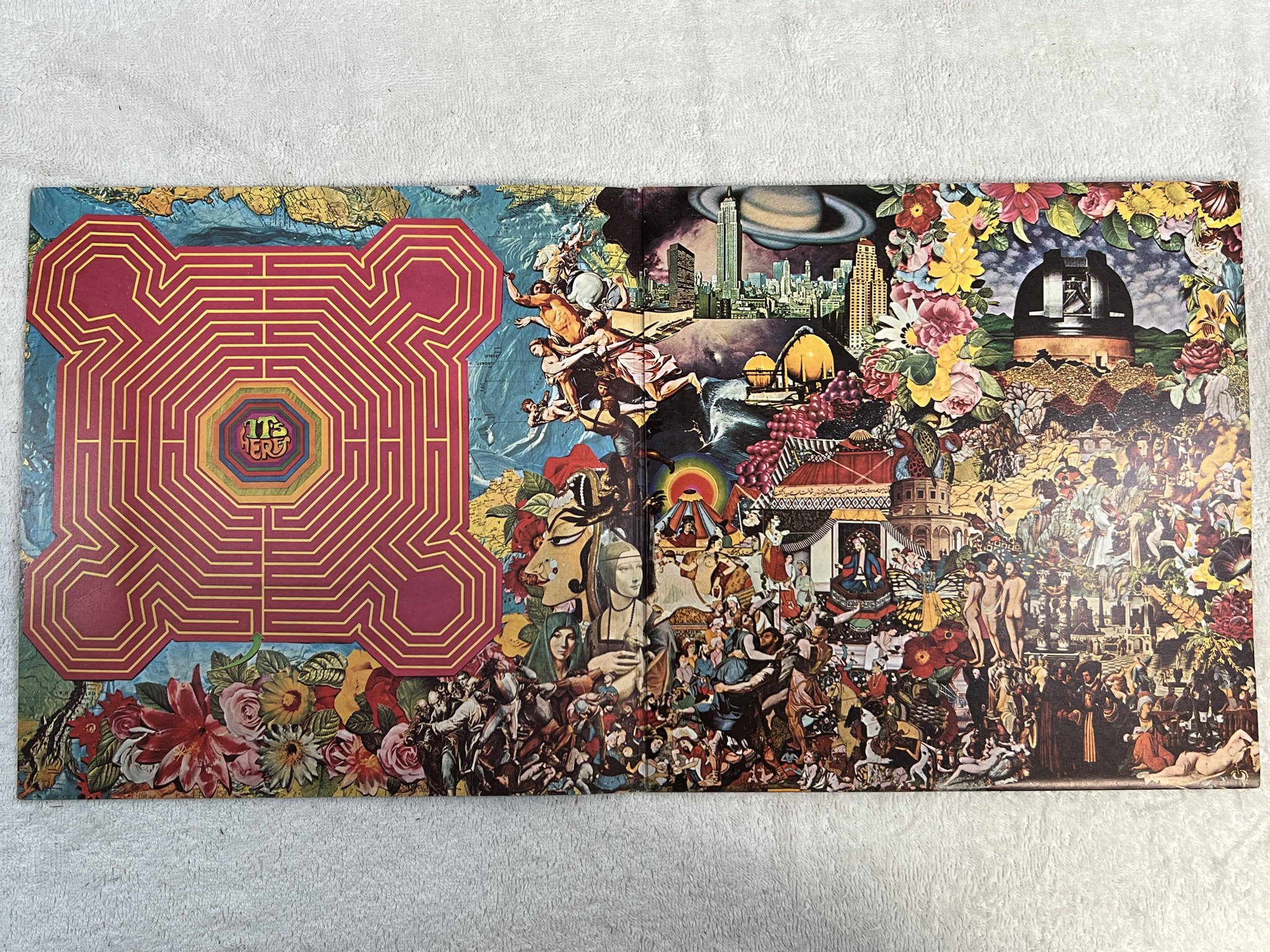 Omslagsbild för skivan THE ROLLING STONES Their Satanic Majesties Request LP UK DECCA TXS 103