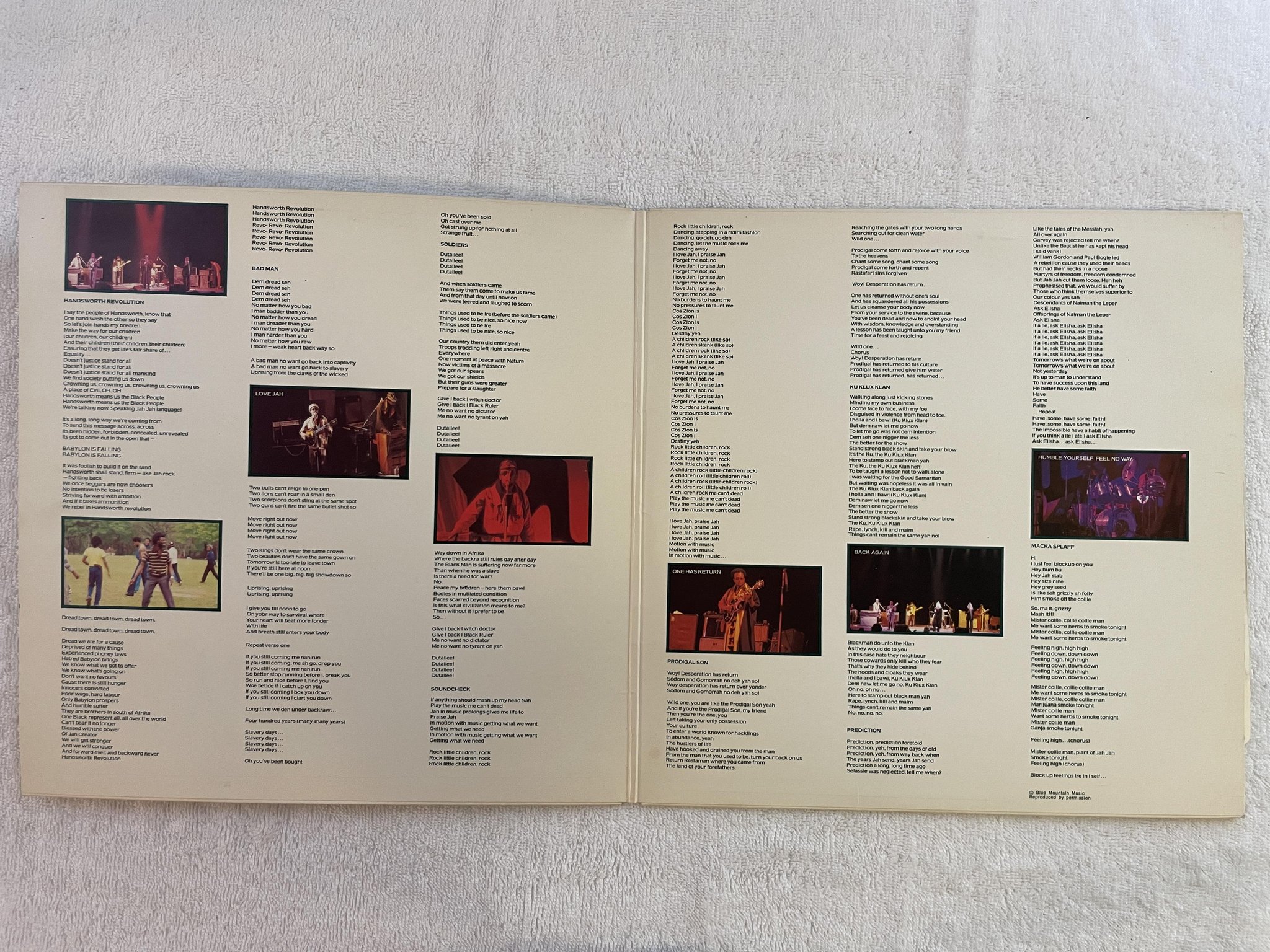 Omslagsbild för skivan STEEL PULSE handsworth revolution LP -78 ncb ISLAND ILPS 9502