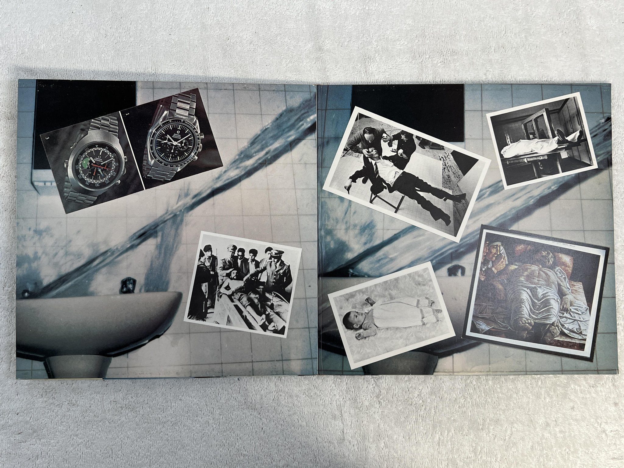 Omslagsbild för skivan DAVID BOWIE lodger LP -79 UK RCA BOW LP 1