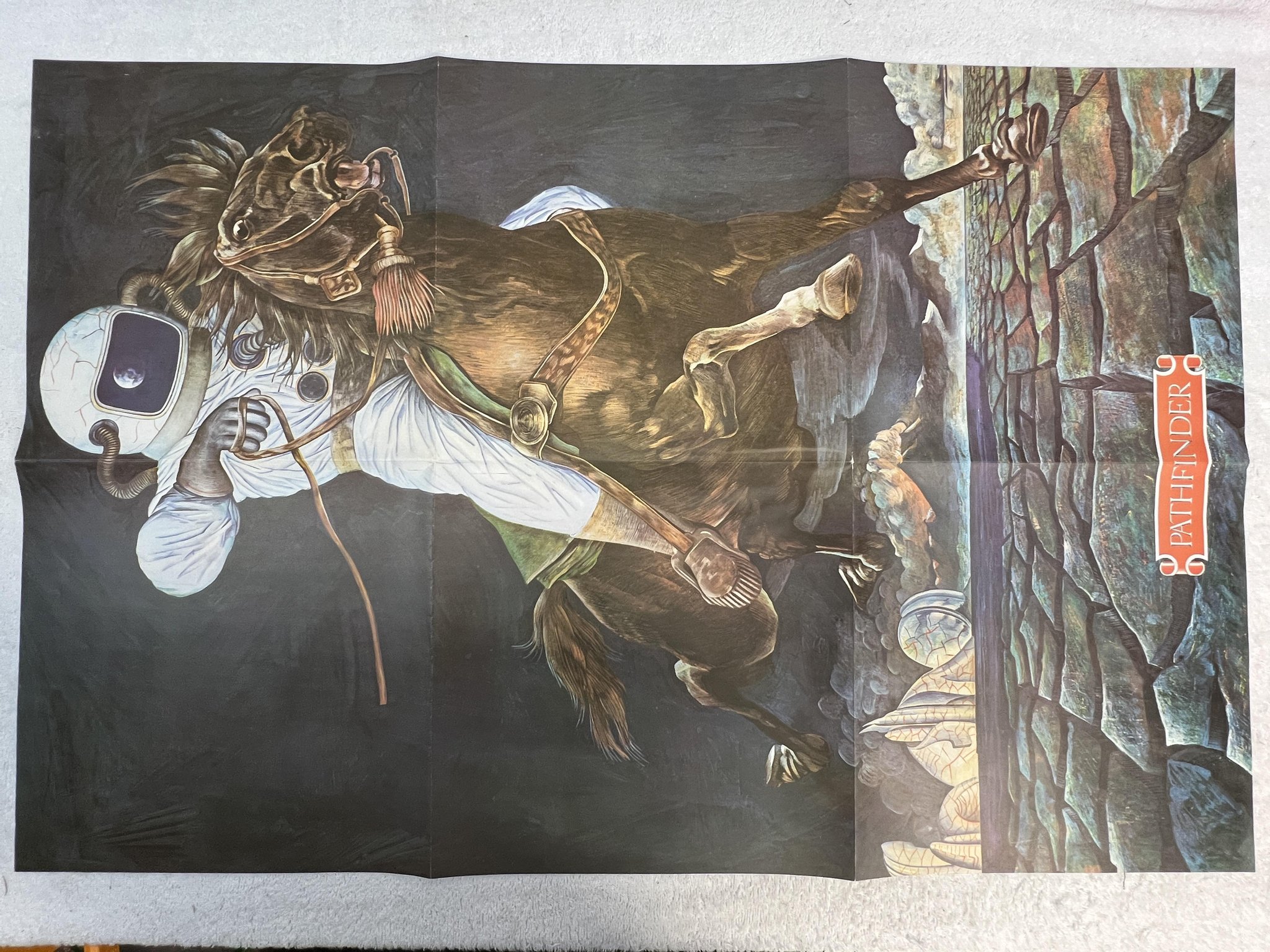 Omslagsbild för skivan BEGGARS OPERA Pathfinder LP re Ger VERTIGO 6360 073 *** POSTER ***