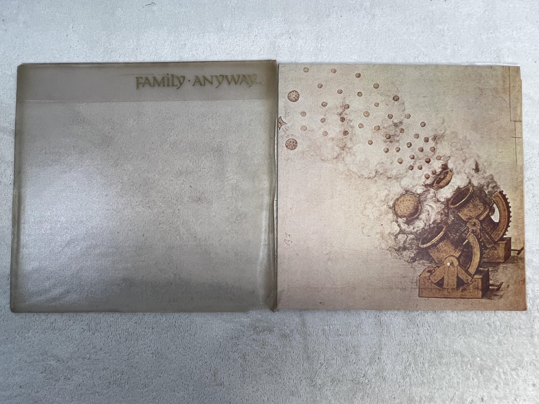 Omslagsbild för skivan FAMILY anyway LP -70 UK REPRISE RSX 9005